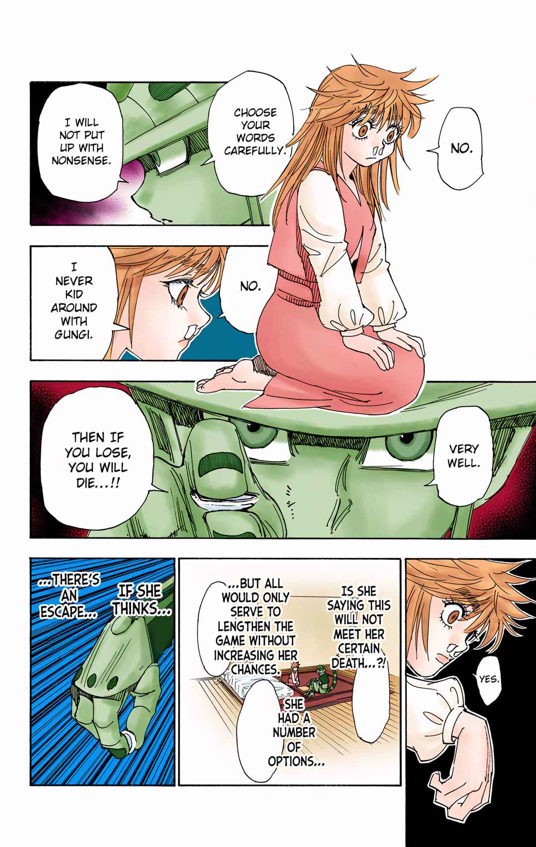 Page 8 Chapter 317 HUNTER x HUNTER (Official Colored)