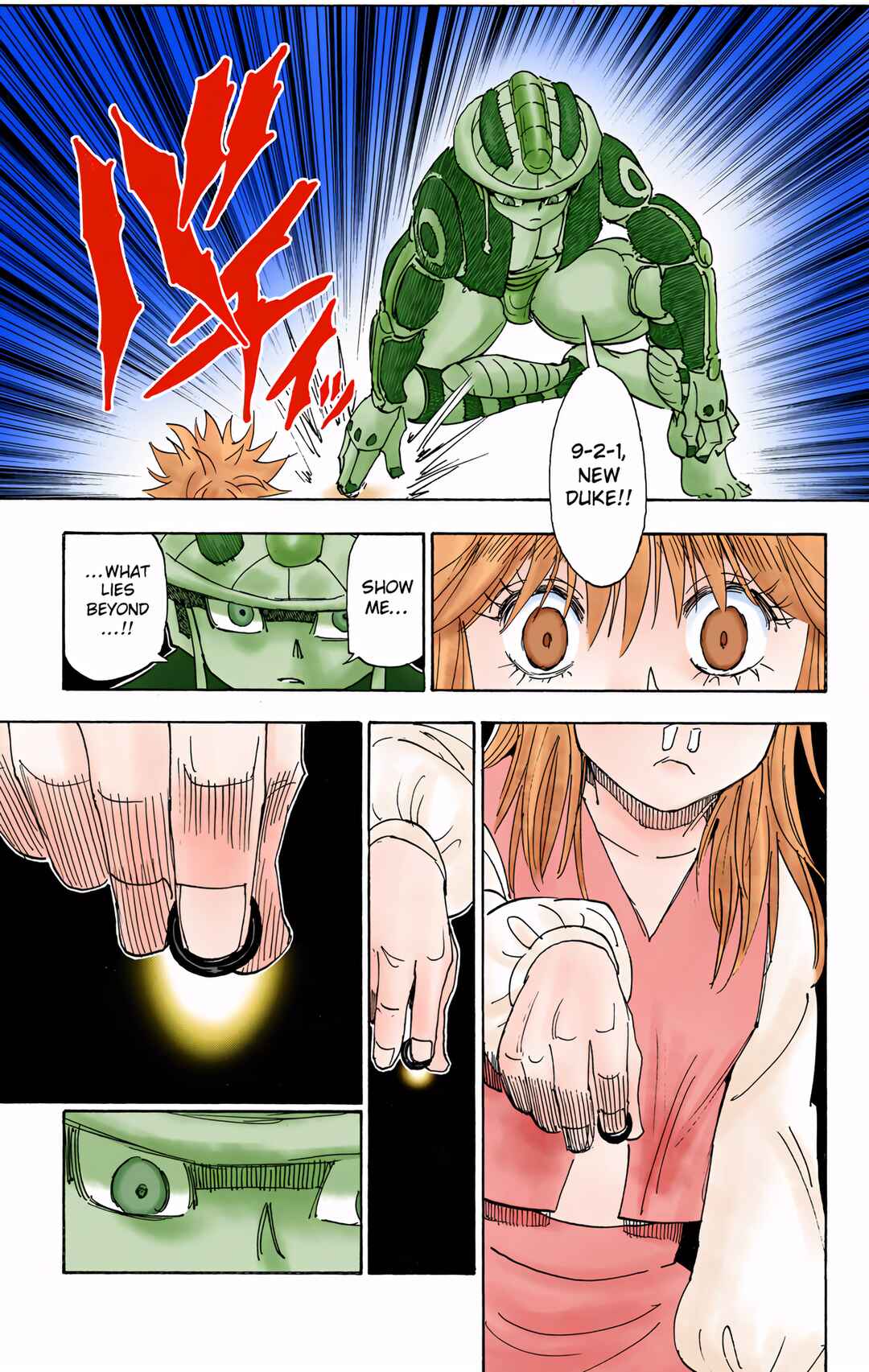 Page 9 Chapter 317 HUNTER x HUNTER (Official Colored)