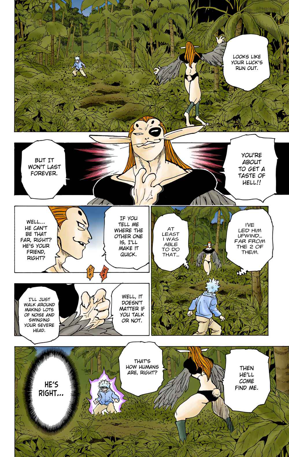 Page 2 Chapter 219 HUNTER x HUNTER (Official Colored)