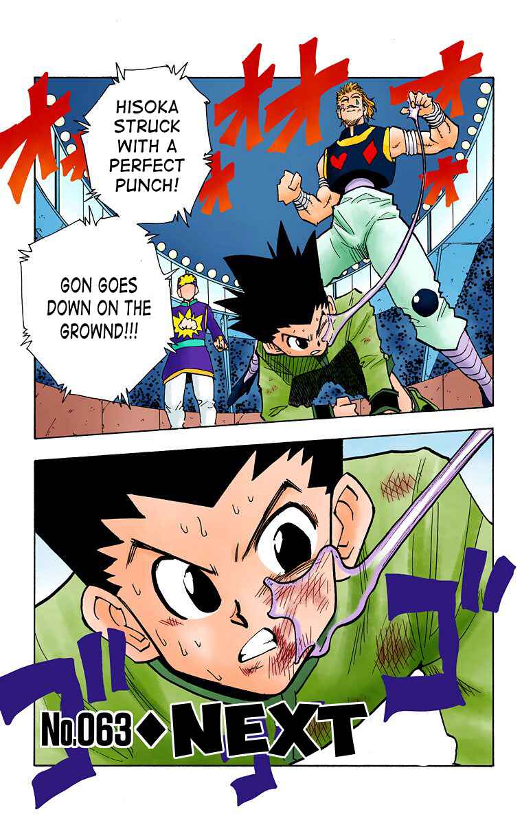 Page 1 Chapter 63 HUNTER x HUNTER (Official Colored)