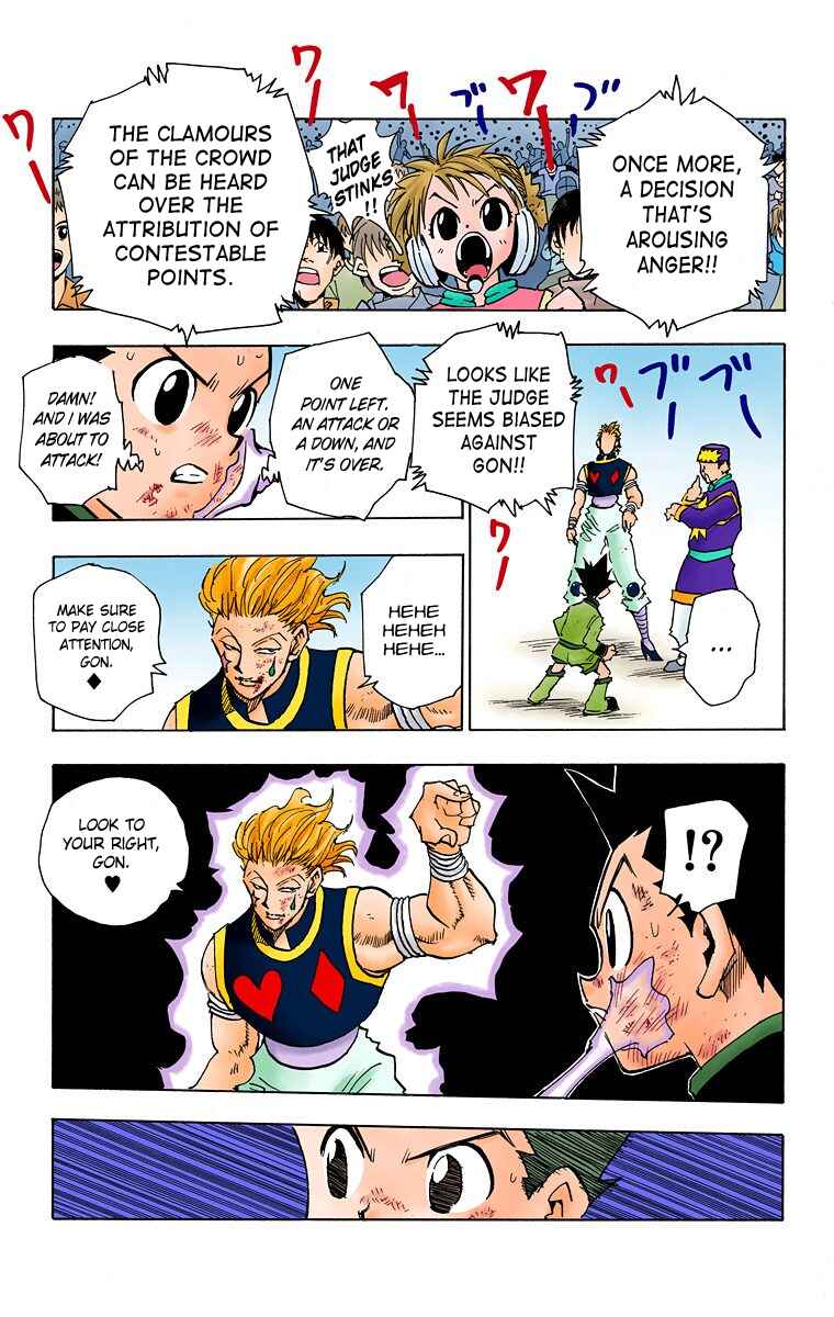 Page 13 Chapter 63 HUNTER x HUNTER (Official Colored)