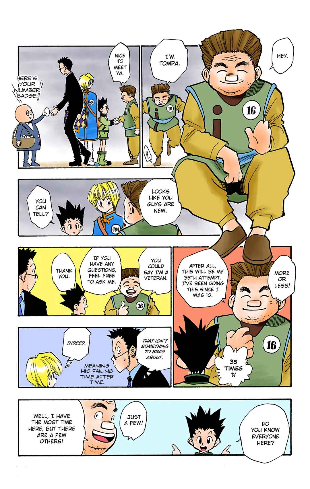 Page 13 Chapter 5 HUNTER x HUNTER (Official Colored)