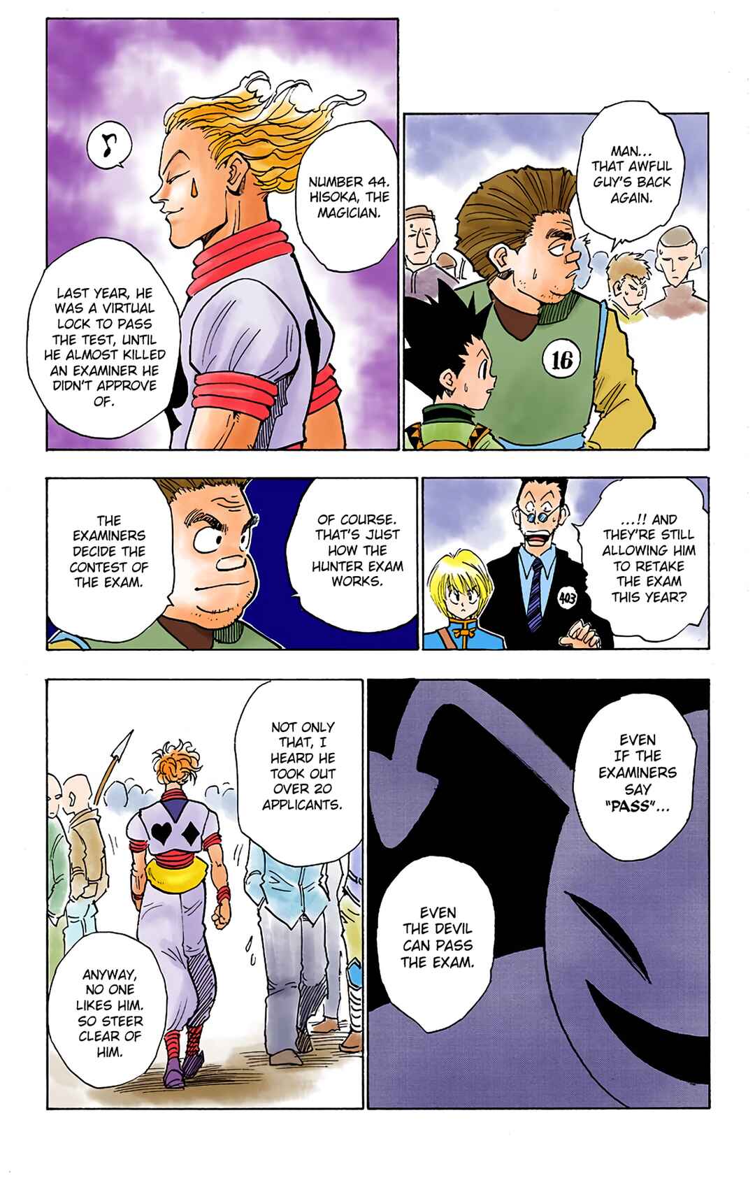 Page 16 Chapter 5 HUNTER x HUNTER (Official Colored)