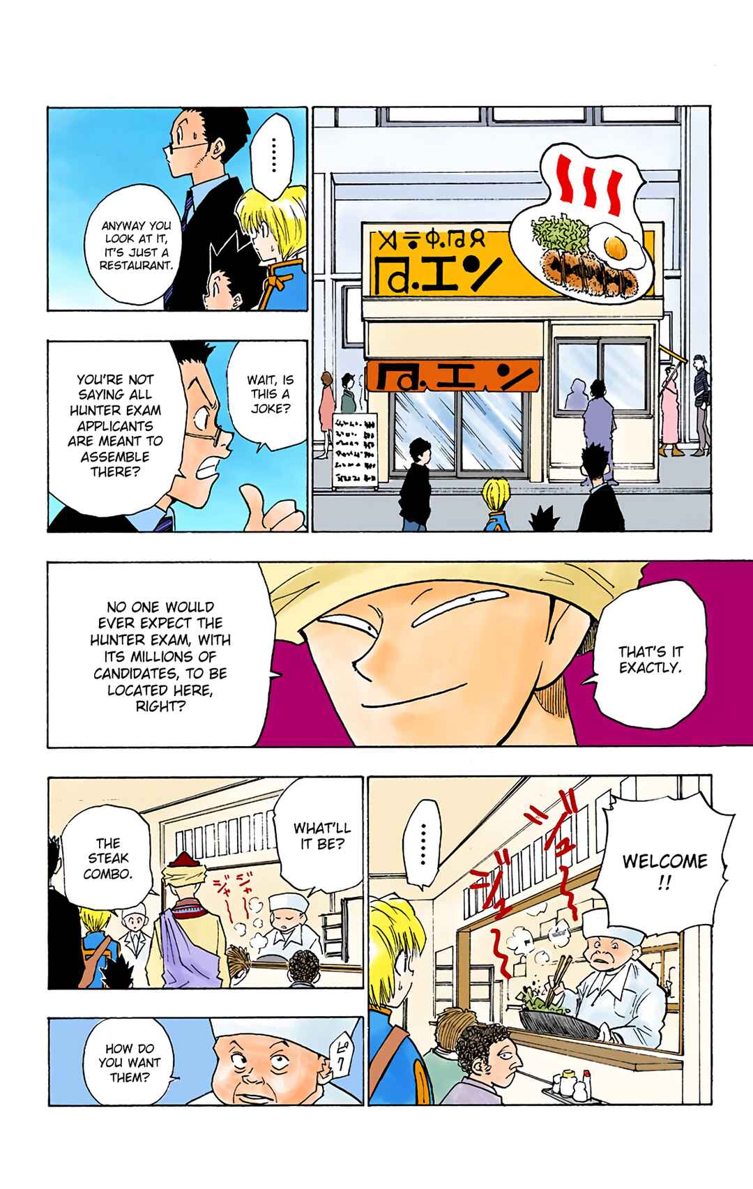 Page 4 Chapter 5 HUNTER x HUNTER (Official Colored)