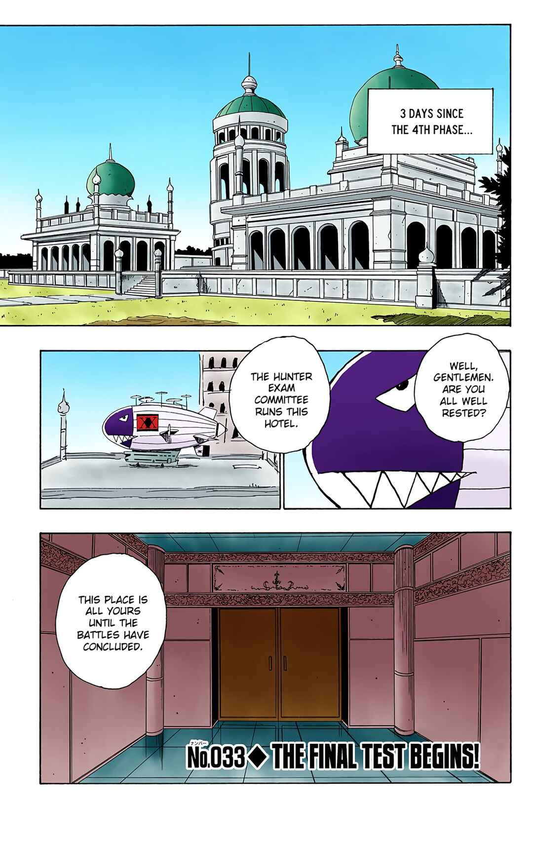 Page 1 Chapter 33 HUNTER x HUNTER (Official Colored)