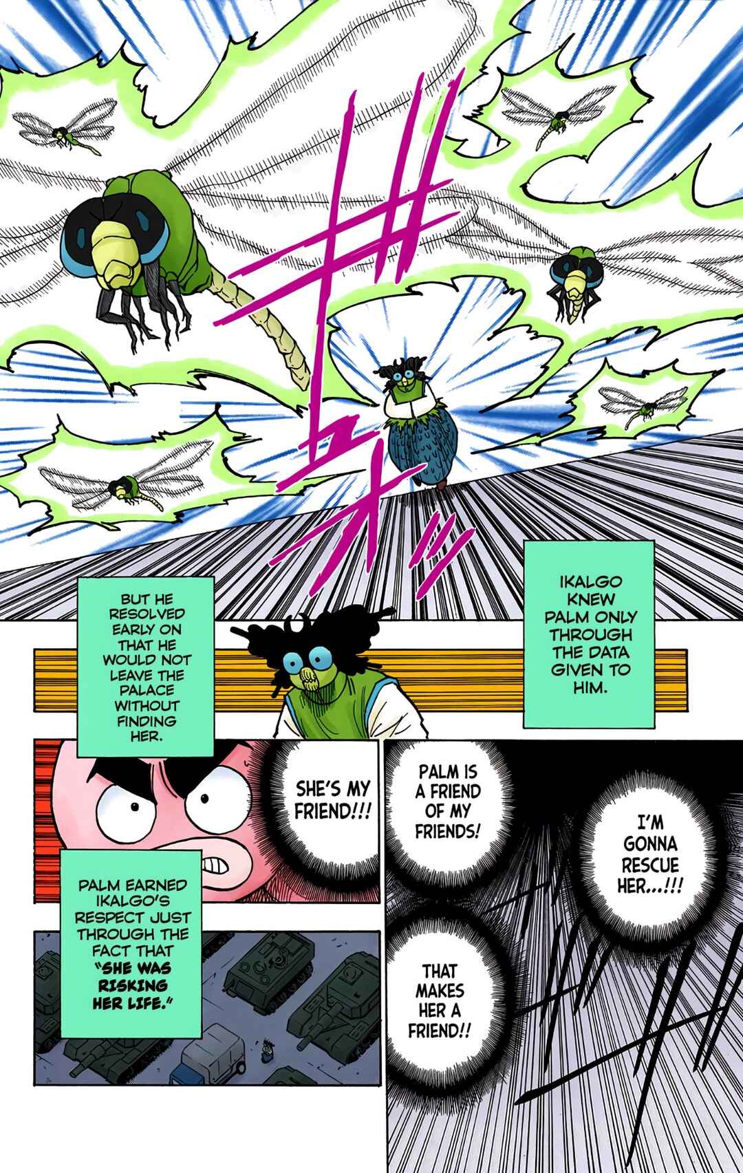 Page 8 Chapter 273 HUNTER x HUNTER (Official Colored)