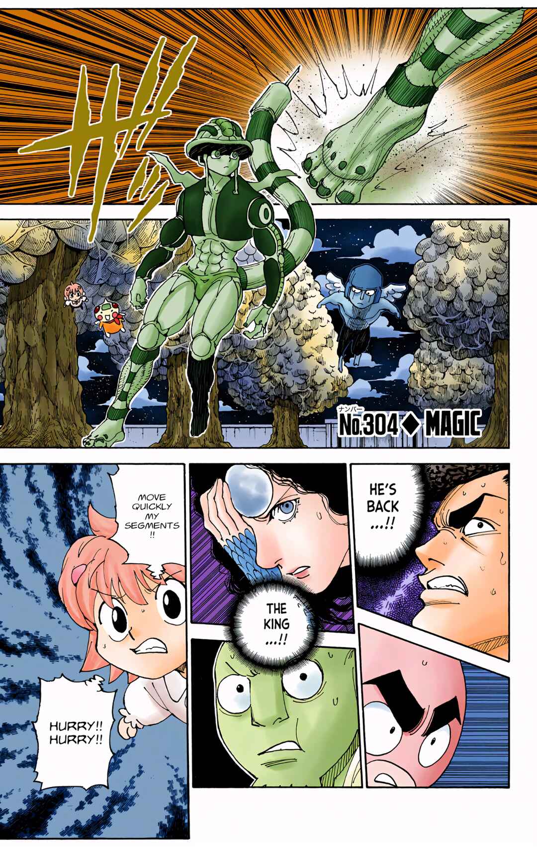 Page 1 Chapter 304 HUNTER x HUNTER (Official Colored)