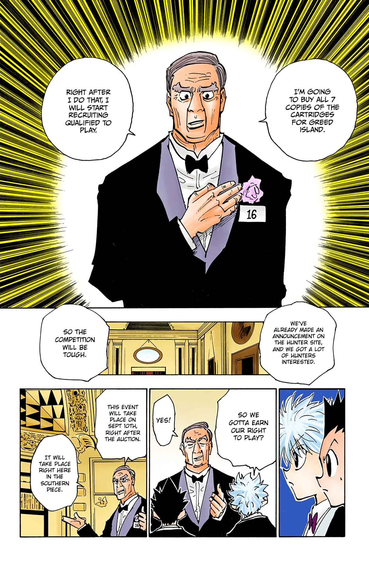 Page 4 Chapter 122 HUNTER x HUNTER (Official Colored)