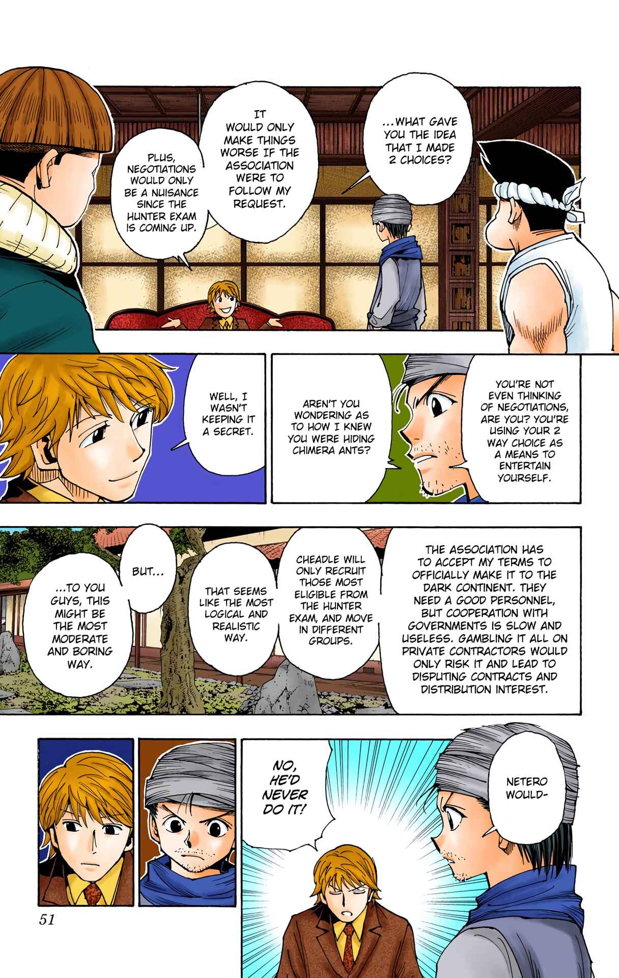 Page 5 Chapter 343 HUNTER x HUNTER (Official Colored)