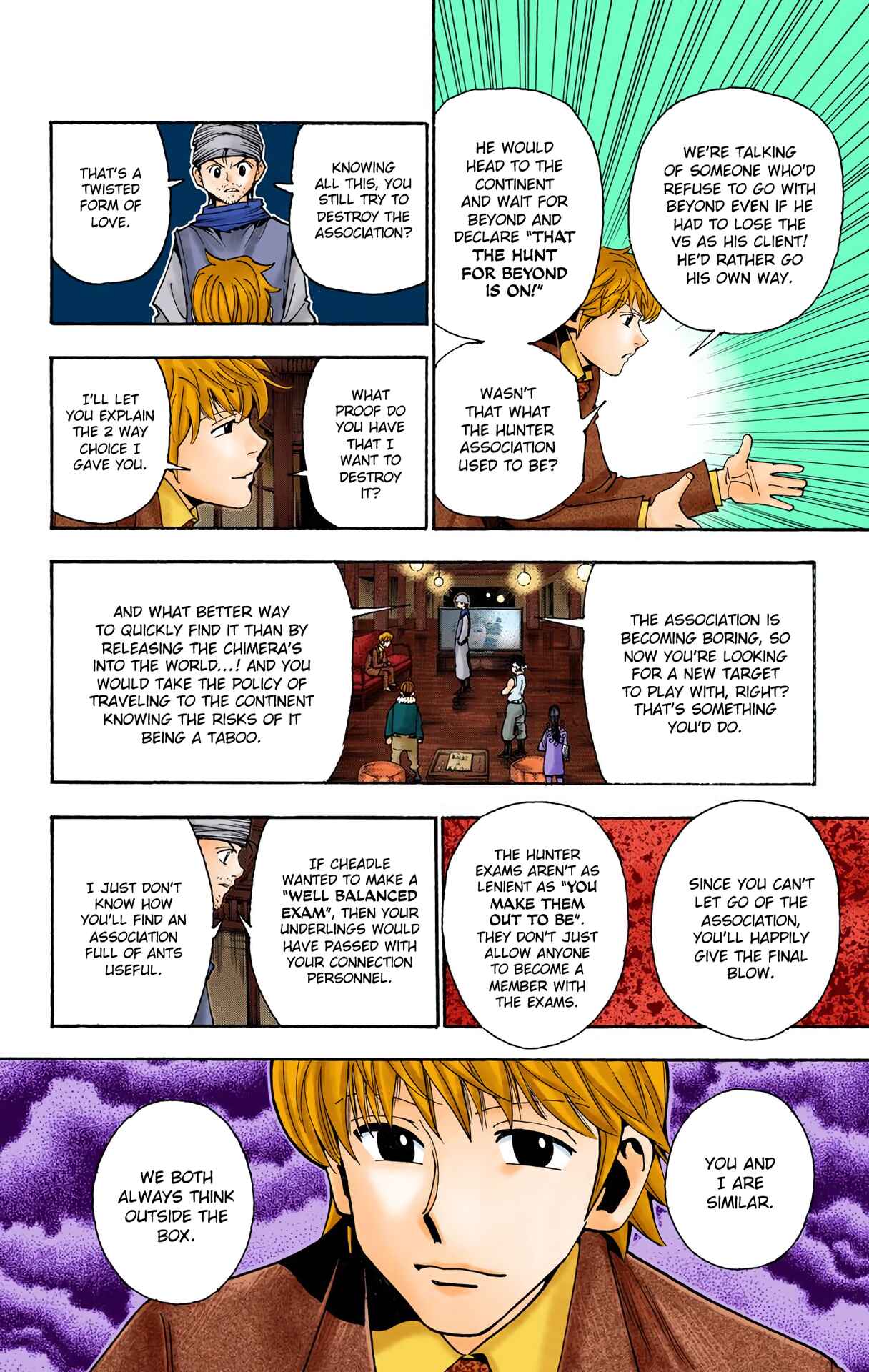 Page 6 Chapter 343 HUNTER x HUNTER (Official Colored)