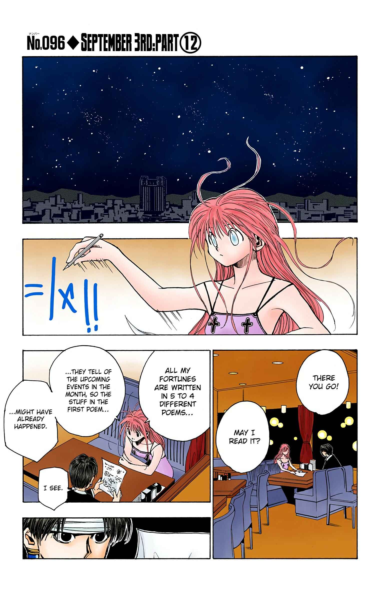 Page 1 Chapter 96 HUNTER x HUNTER (Official Colored)