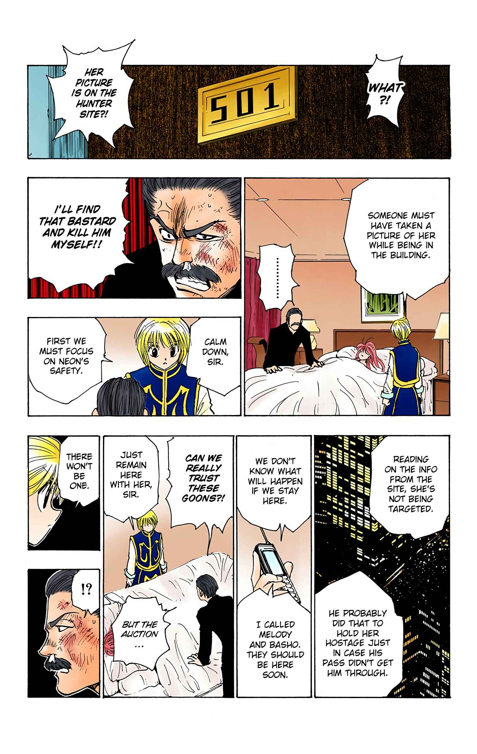 Page 11 Chapter 96 HUNTER x HUNTER (Official Colored)