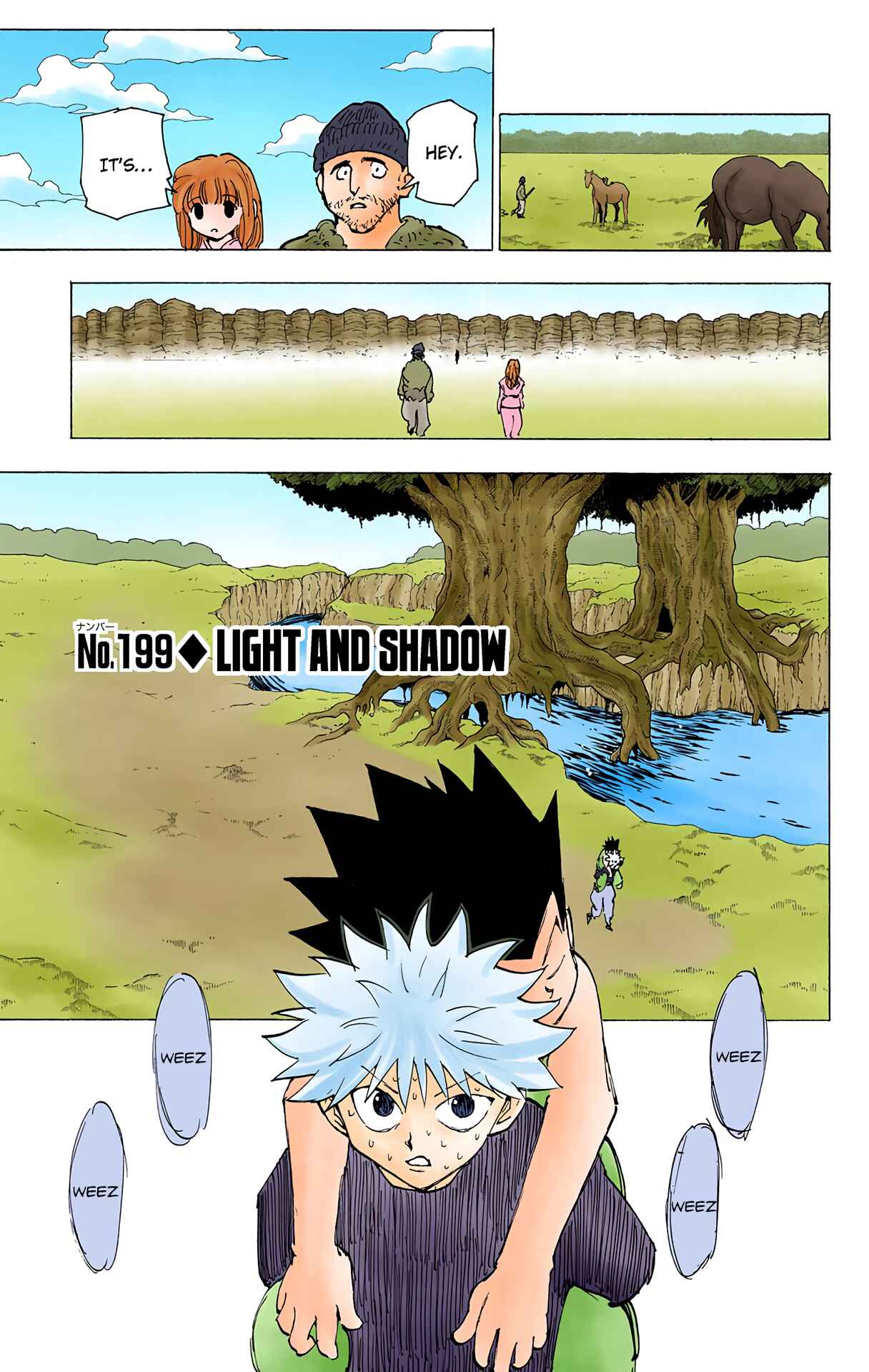 Page 1 Chapter 199 HUNTER x HUNTER (Official Colored)