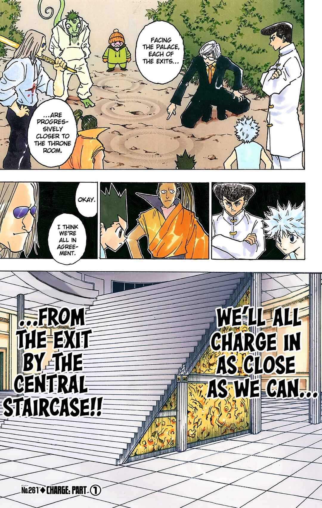 Page 3 Chapter 261 HUNTER x HUNTER (Official Colored)