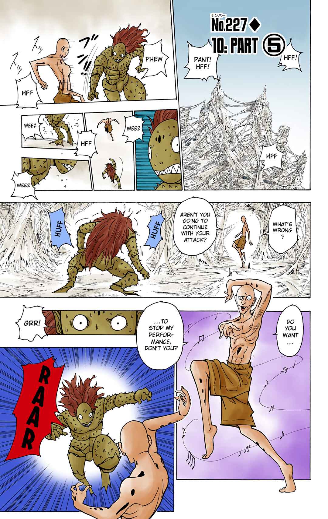 Page 1 Chapter 227 HUNTER x HUNTER (Official Colored)