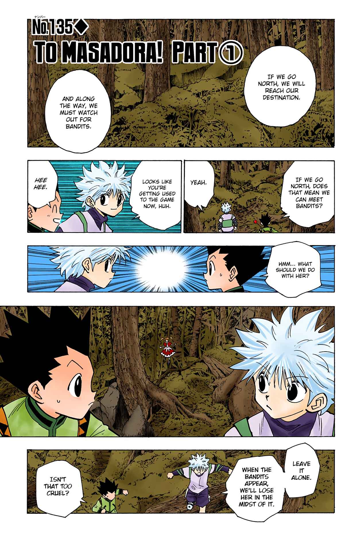 Page 1 Chapter 135 HUNTER x HUNTER (Official Colored)