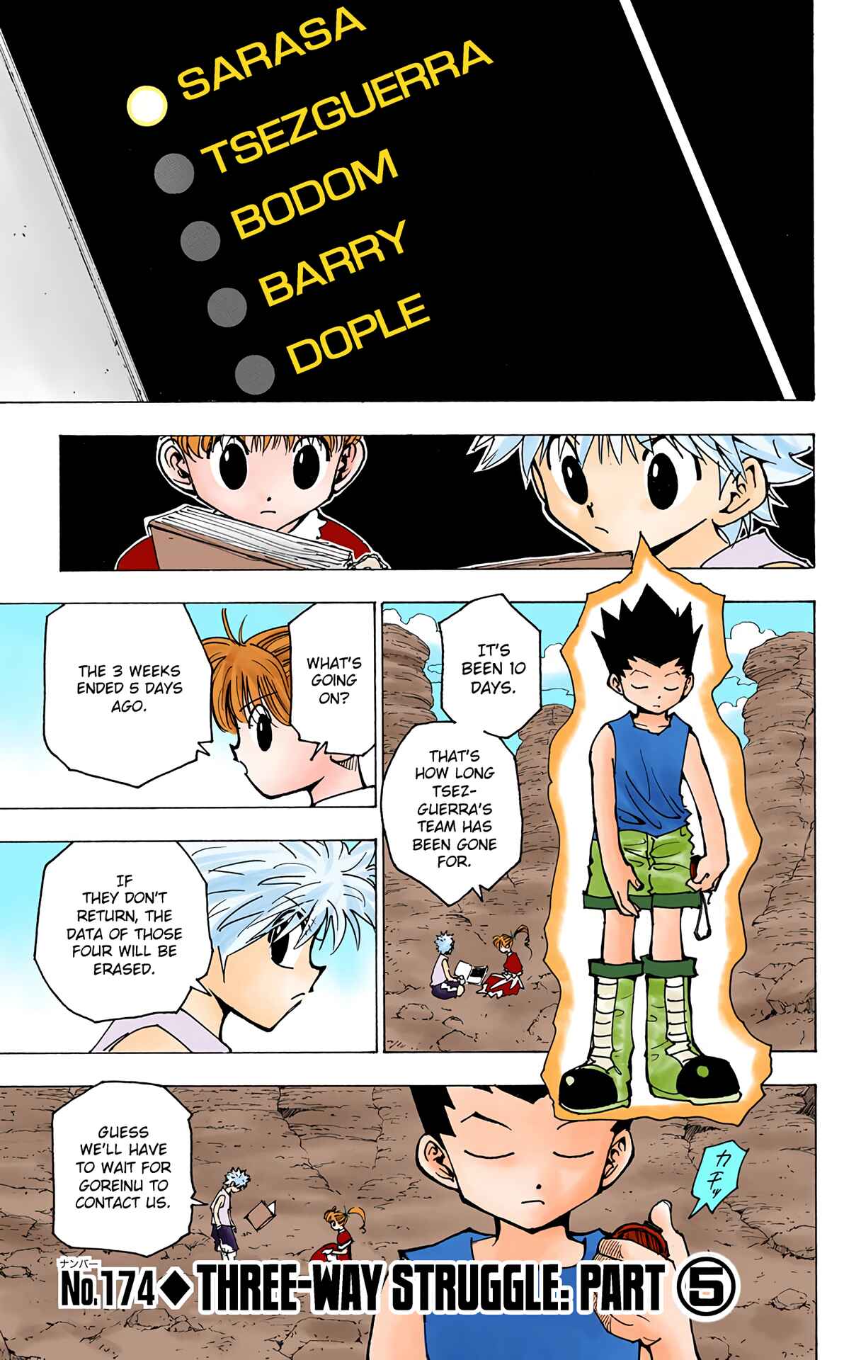 Page 1 Chapter 174 HUNTER x HUNTER (Official Colored)