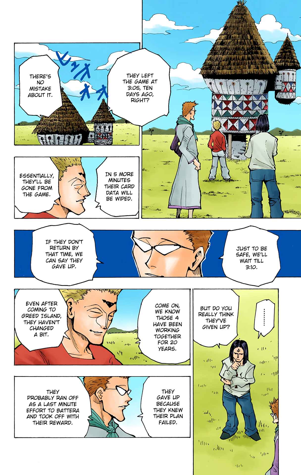 Page 4 Chapter 174 HUNTER x HUNTER (Official Colored)