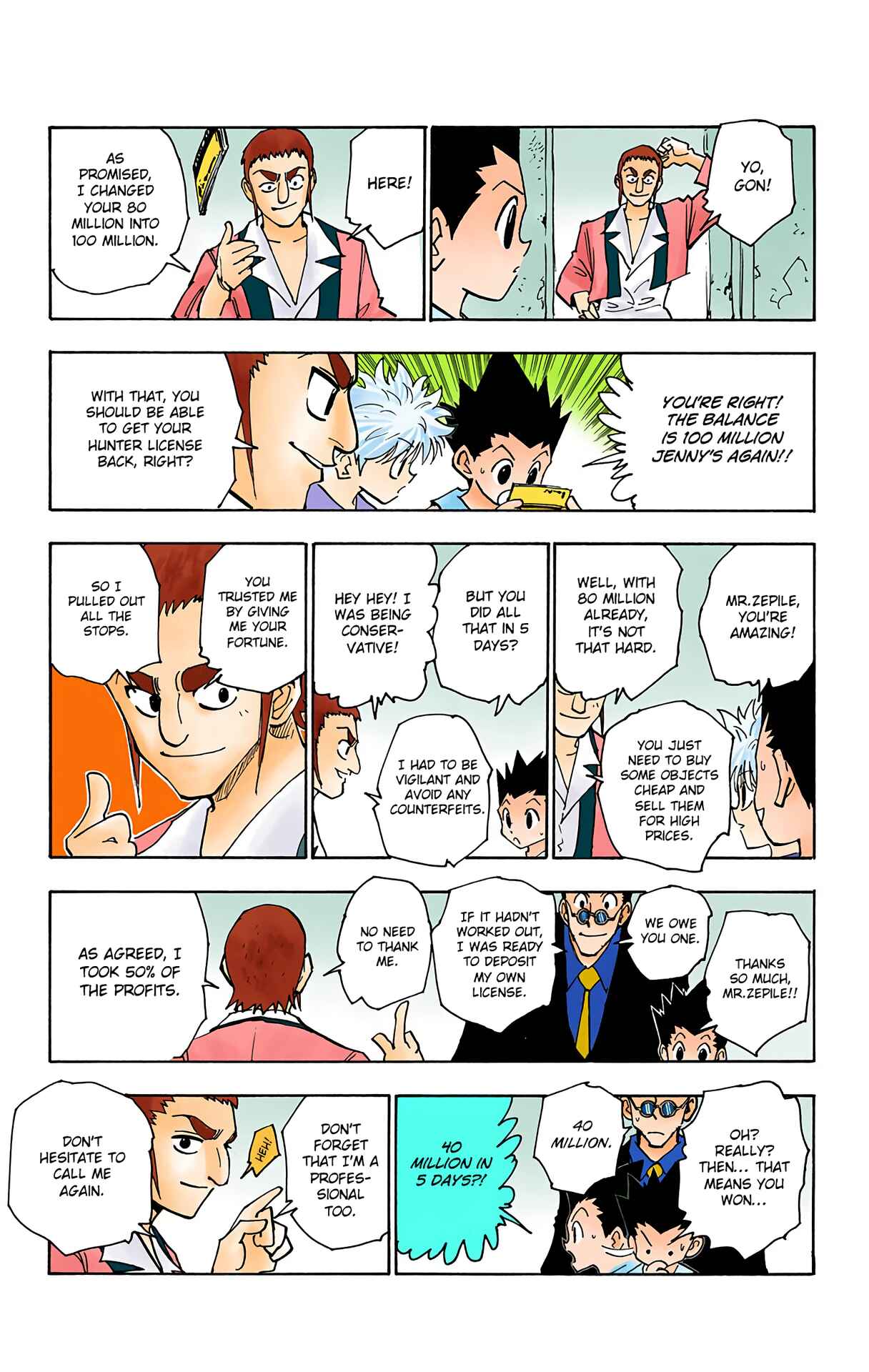 Page 11 Chapter 124 HUNTER x HUNTER (Official Colored)