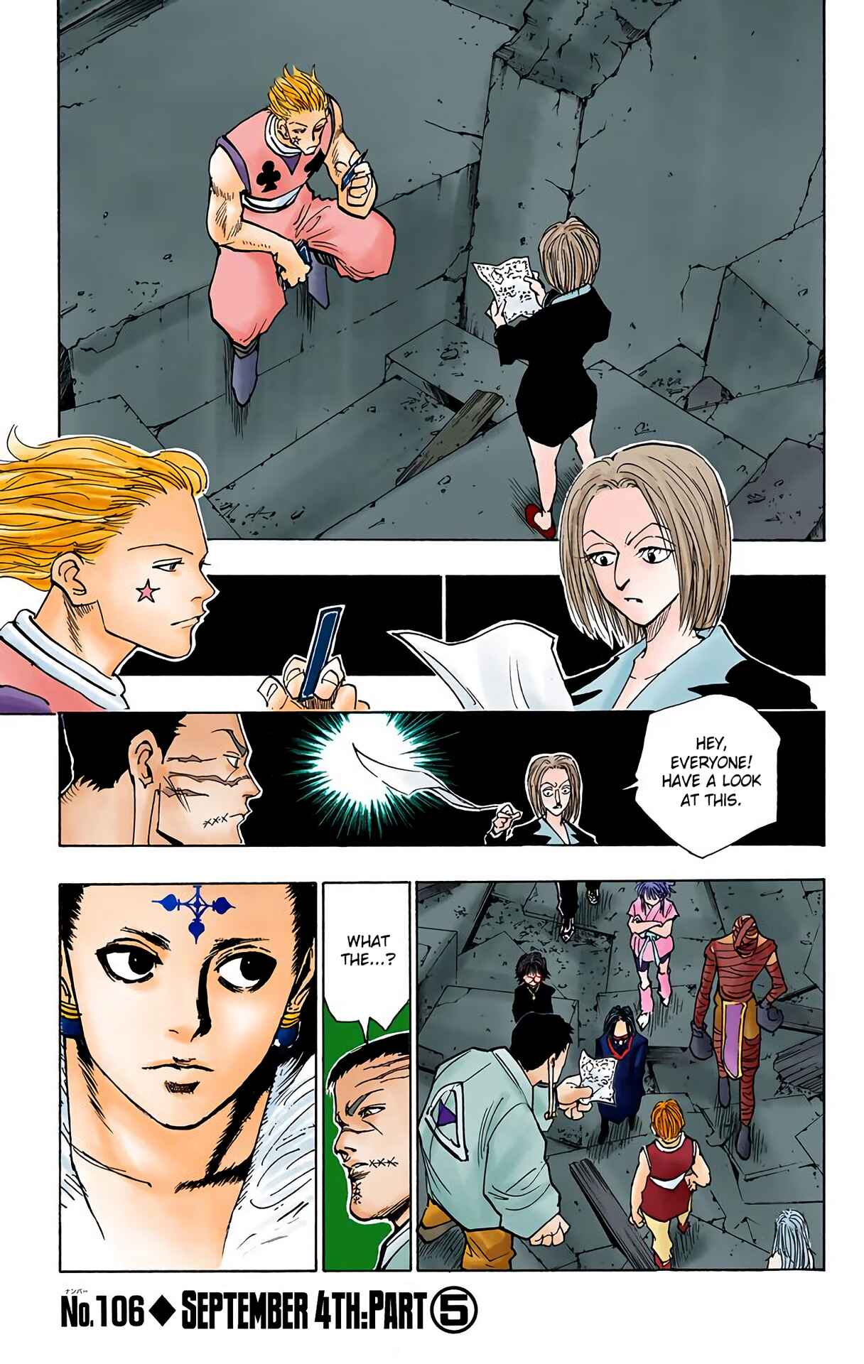 Page 1 Chapter 106 HUNTER x HUNTER (Official Colored)