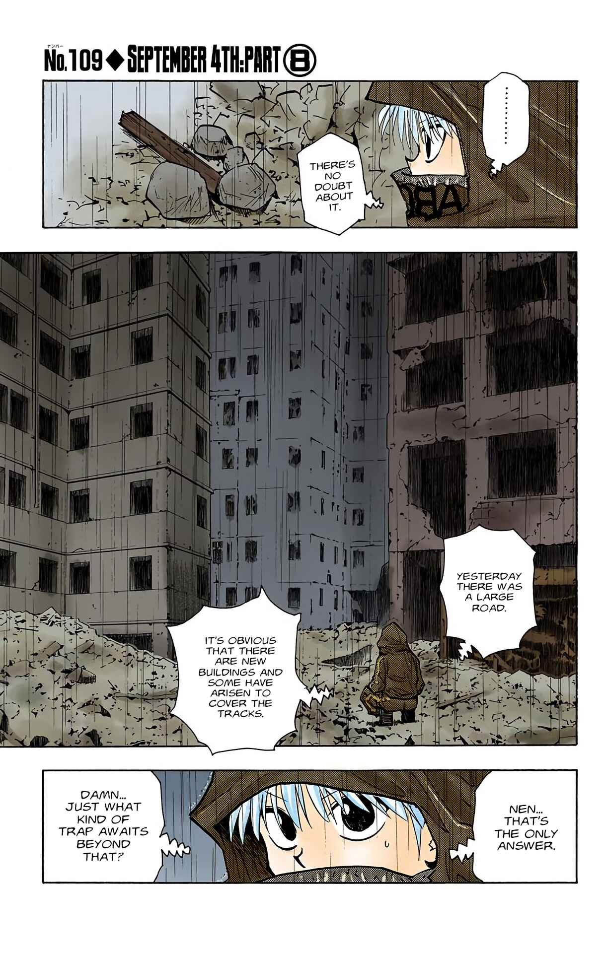 Page 1 Chapter 109 HUNTER x HUNTER (Official Colored)