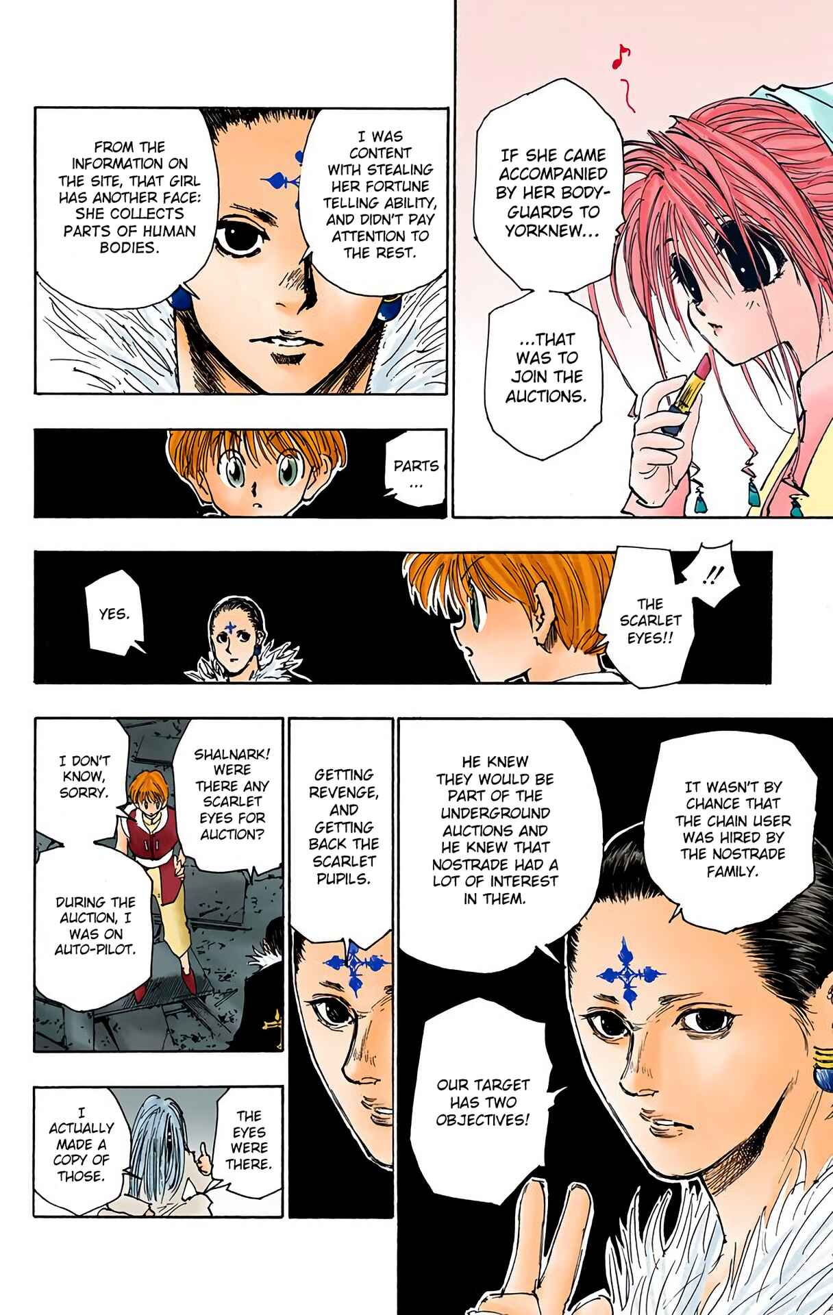 Page 8 Chapter 109 HUNTER x HUNTER (Official Colored)