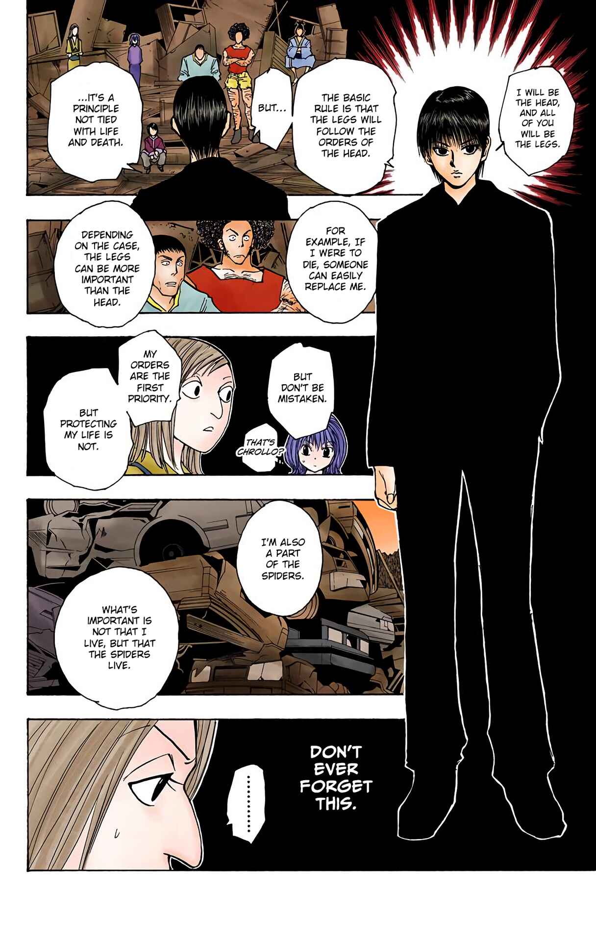 Page 8 Chapter 114 HUNTER x HUNTER (Official Colored)