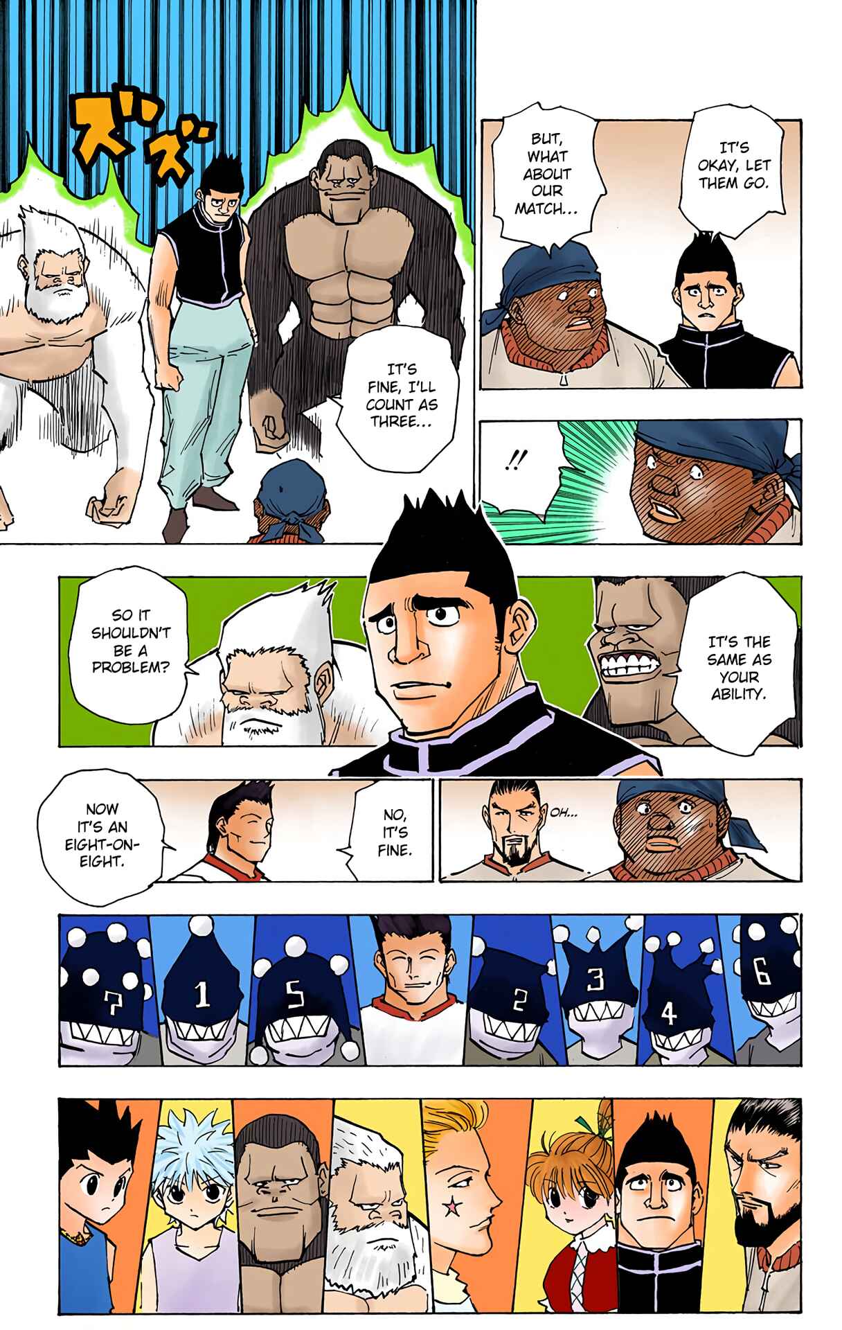 Page 11 Chapter 161 HUNTER x HUNTER (Official Colored)