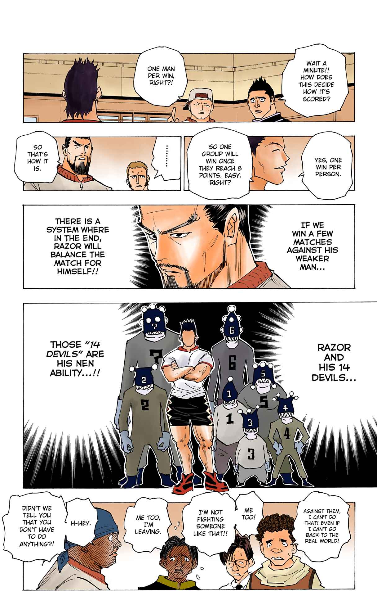 Page 5 Chapter 161 HUNTER x HUNTER (Official Colored)