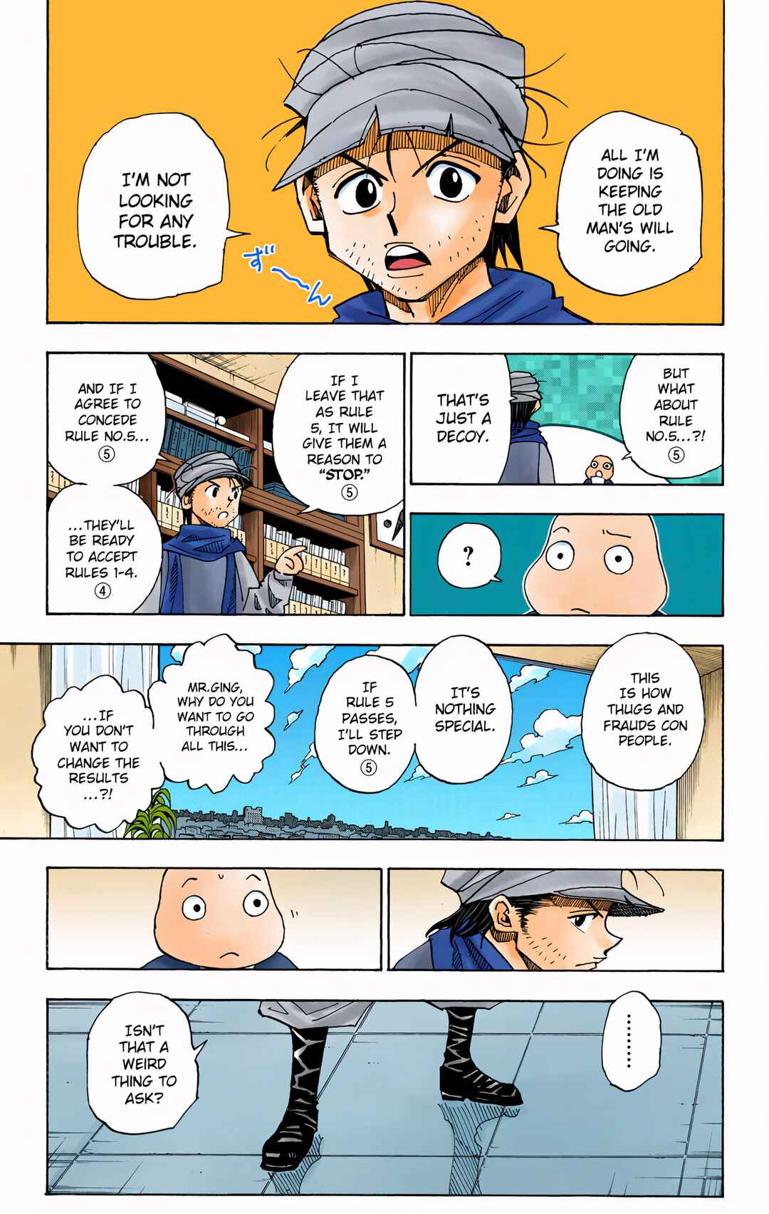 Page 7 Chapter 320 HUNTER x HUNTER (Official Colored)