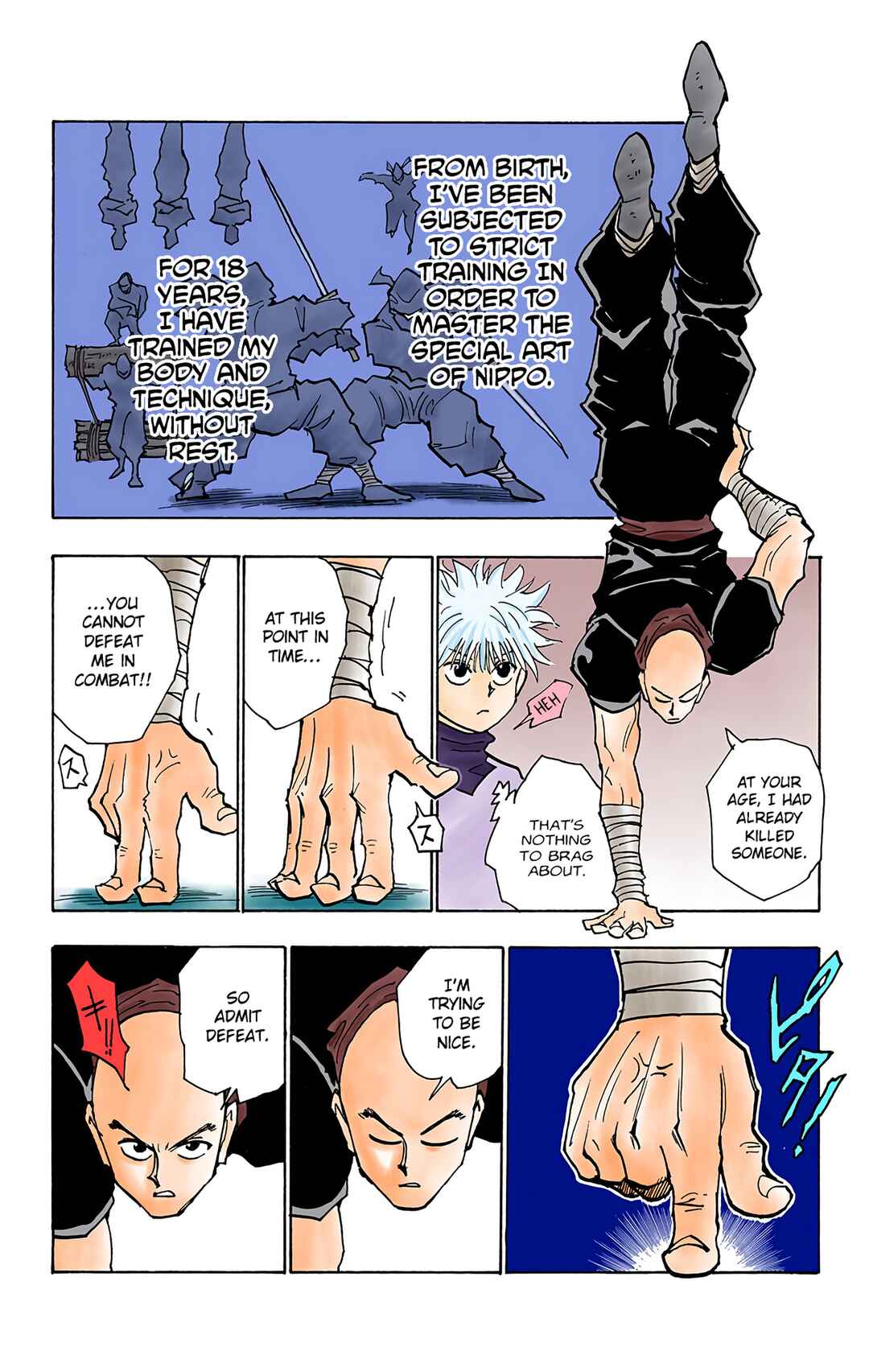 Page 4 Chapter 34 HUNTER x HUNTER (Official Colored)