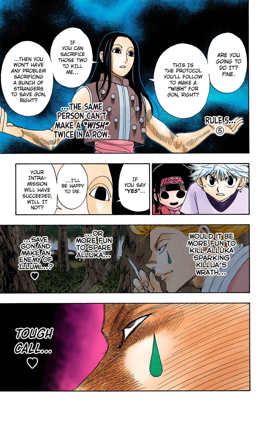 Page 8 Chapter 330 HUNTER x HUNTER (Official Colored)