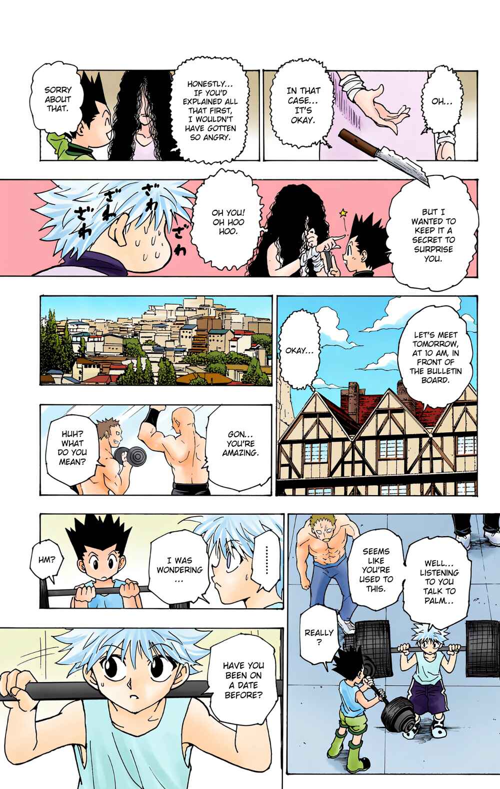 Page 11 Chapter 217 HUNTER x HUNTER (Official Colored)