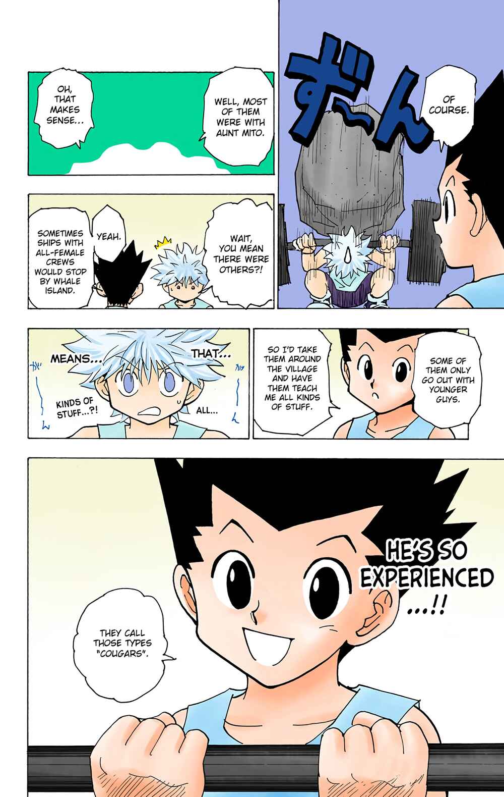 Page 12 Chapter 217 HUNTER x HUNTER (Official Colored)