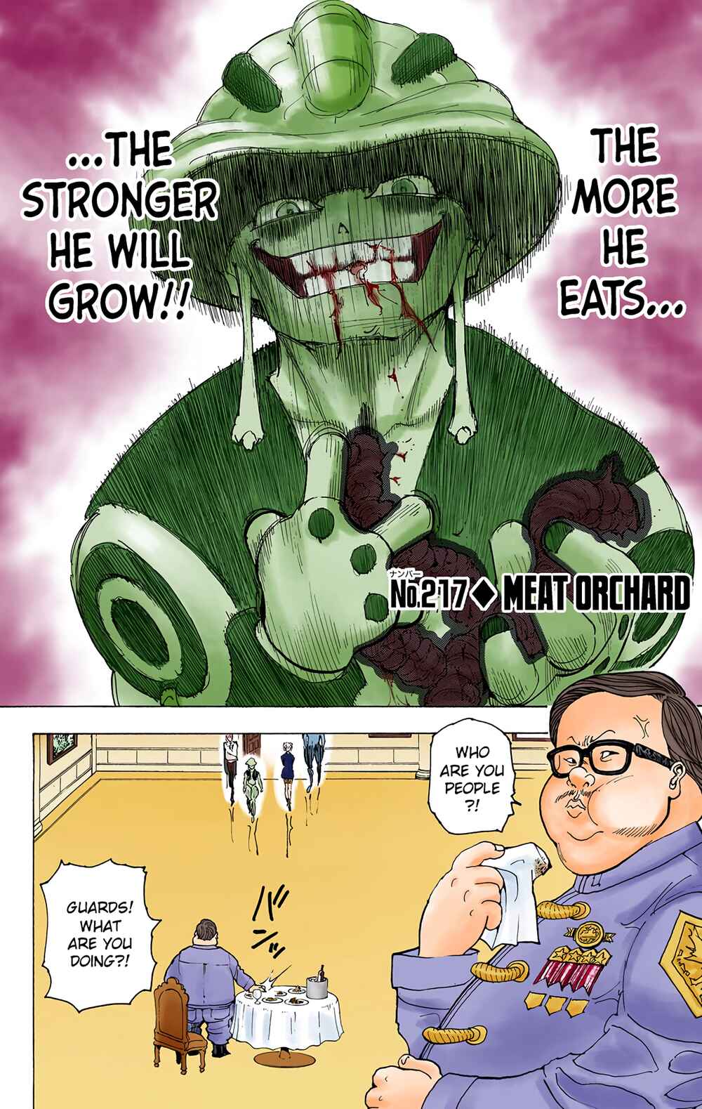 Page 2 Chapter 217 HUNTER x HUNTER (Official Colored)