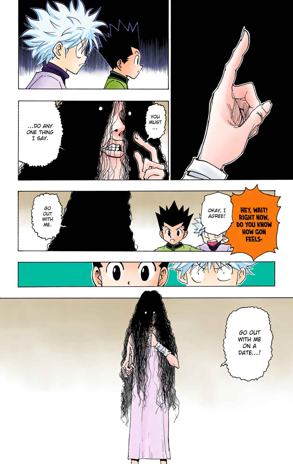 Page 8 Chapter 217 HUNTER x HUNTER (Official Colored)