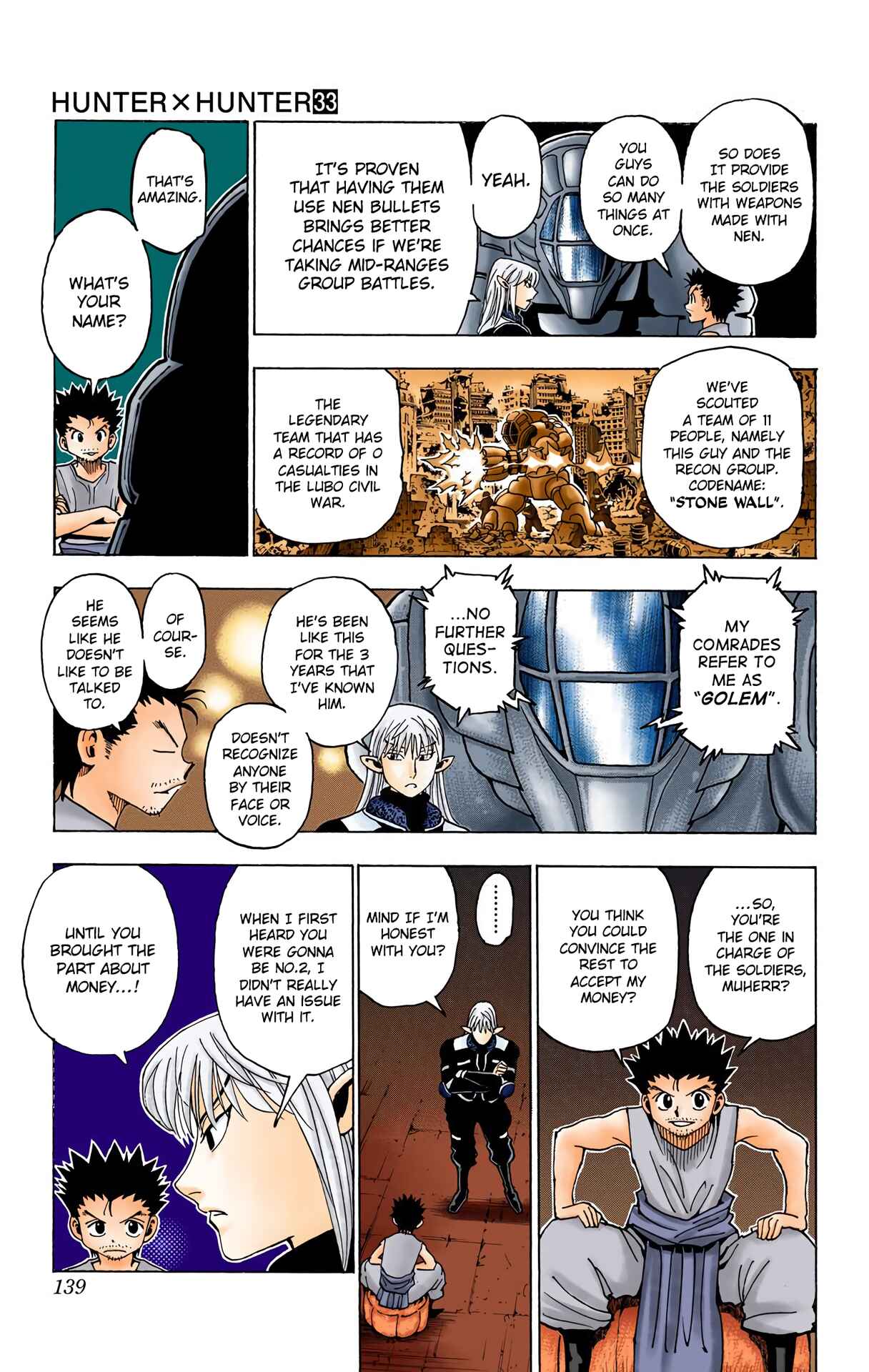 Page 13 Chapter 347 HUNTER x HUNTER (Official Colored)