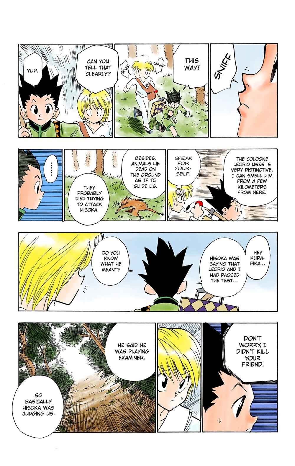 Page 3 Chapter 10 HUNTER x HUNTER (Official Colored)