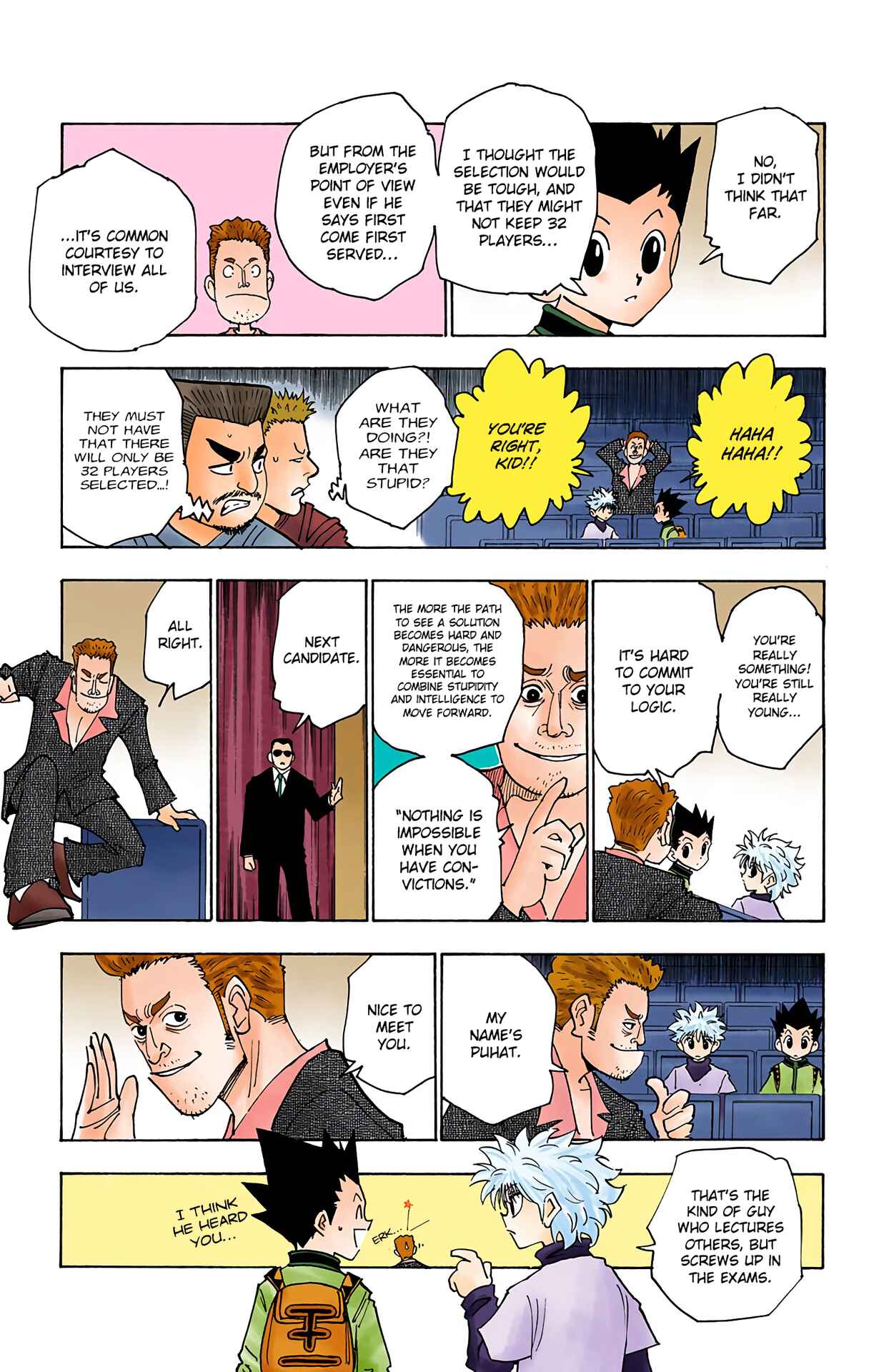 Page 11 Chapter 125 HUNTER x HUNTER (Official Colored)