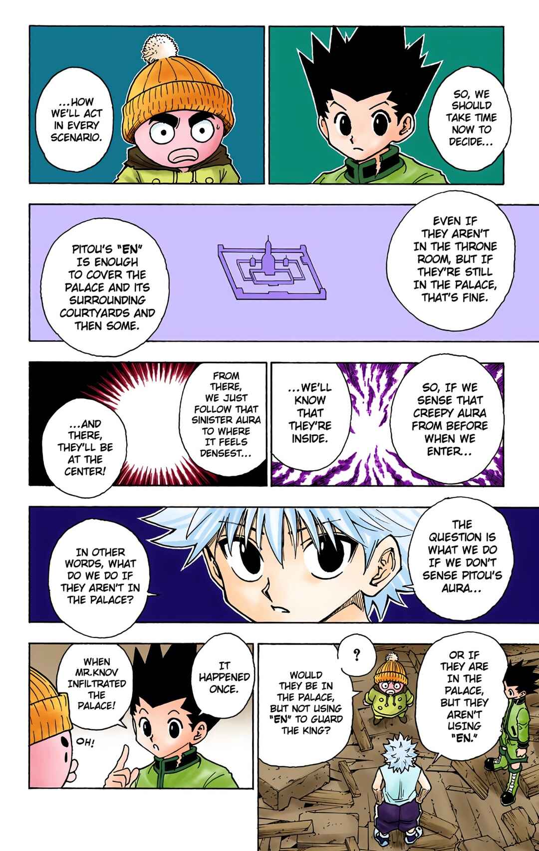 Page 12 Chapter 258 HUNTER x HUNTER (Official Colored)