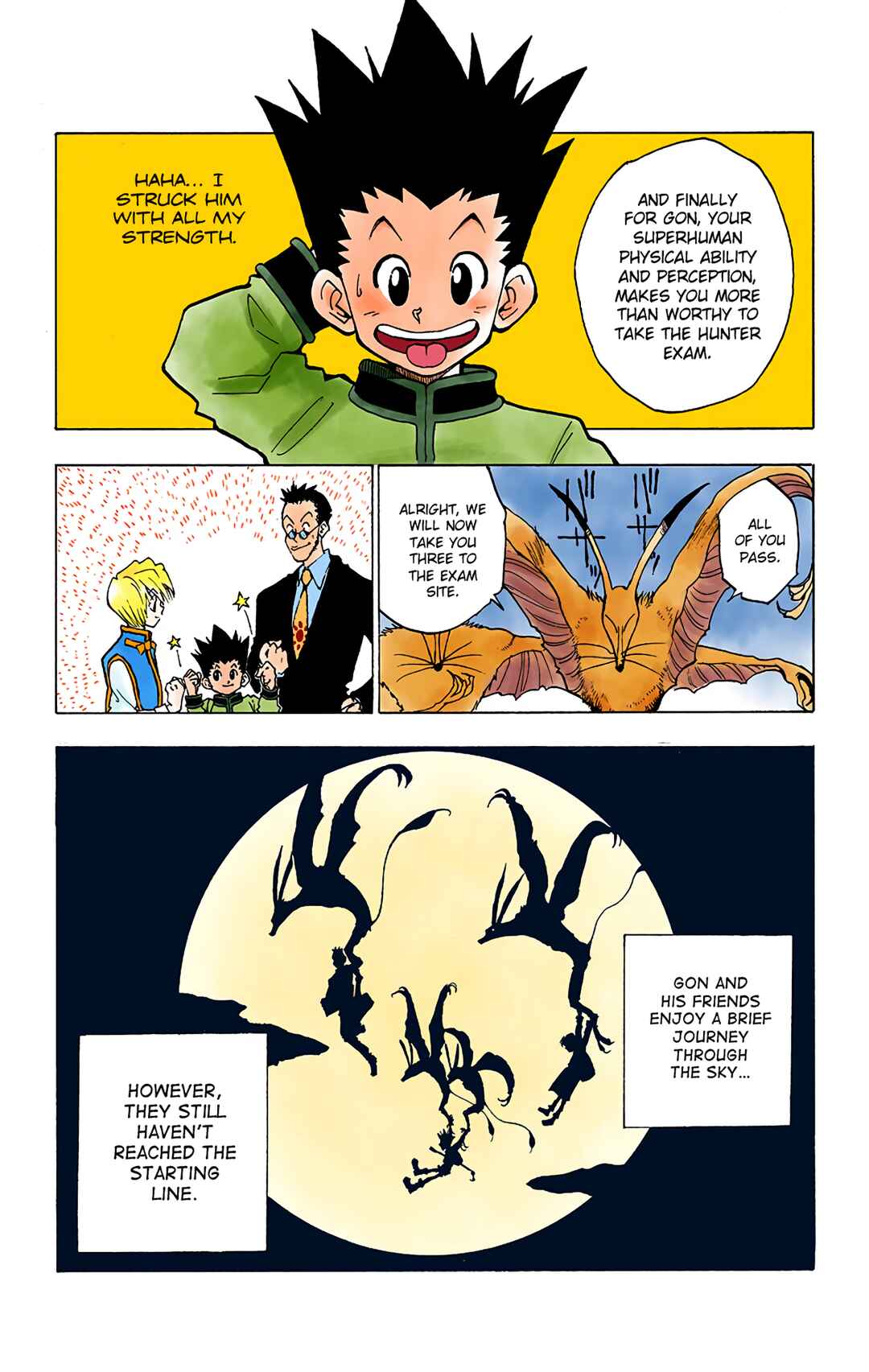 Page 21 Chapter 4 HUNTER x HUNTER (Official Colored)