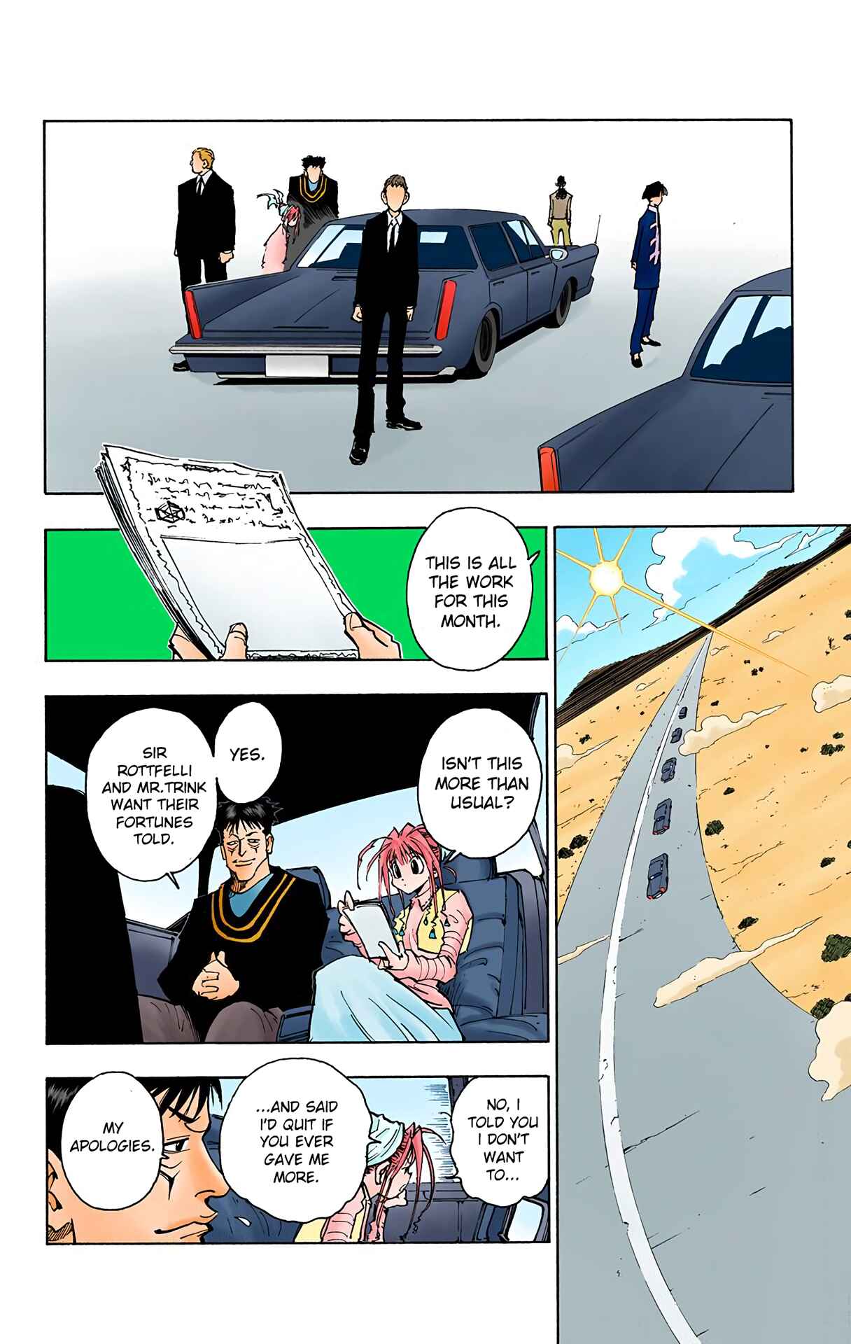 Page 9 Chapter 71 HUNTER x HUNTER (Official Colored)