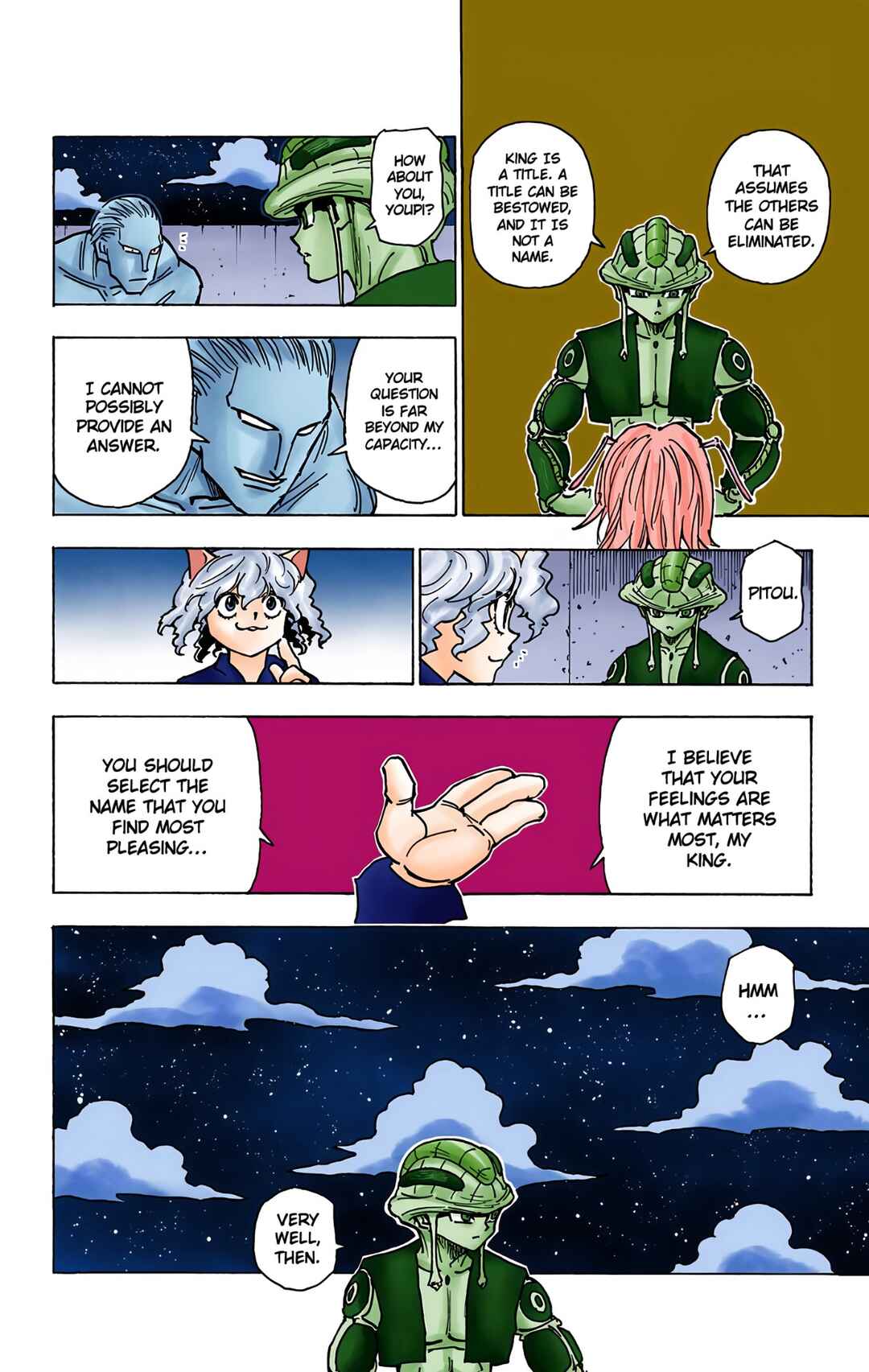 Page 10 Chapter 257 HUNTER x HUNTER (Official Colored)