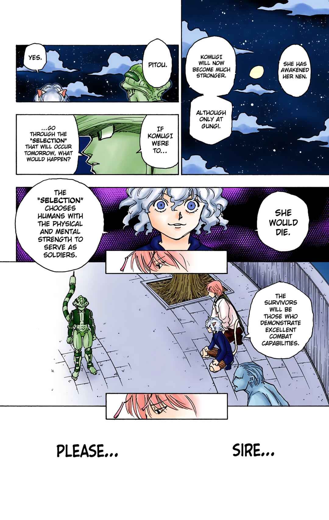 Page 12 Chapter 257 HUNTER x HUNTER (Official Colored)