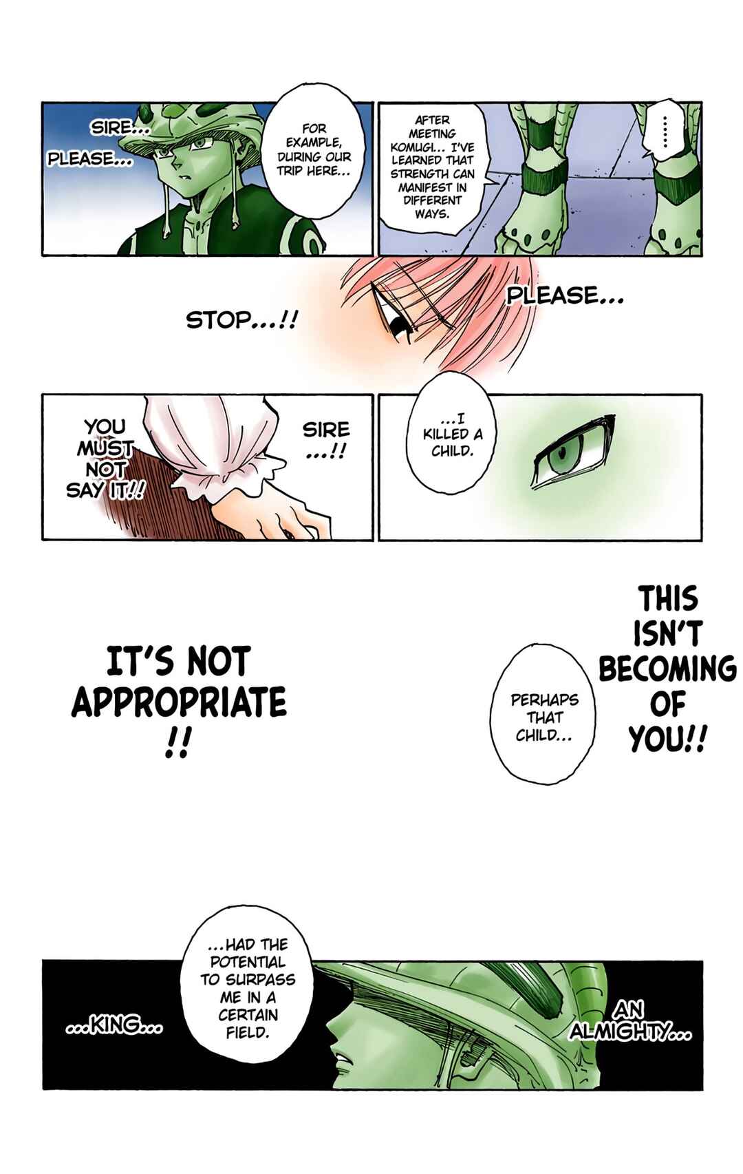 Page 13 Chapter 257 HUNTER x HUNTER (Official Colored)