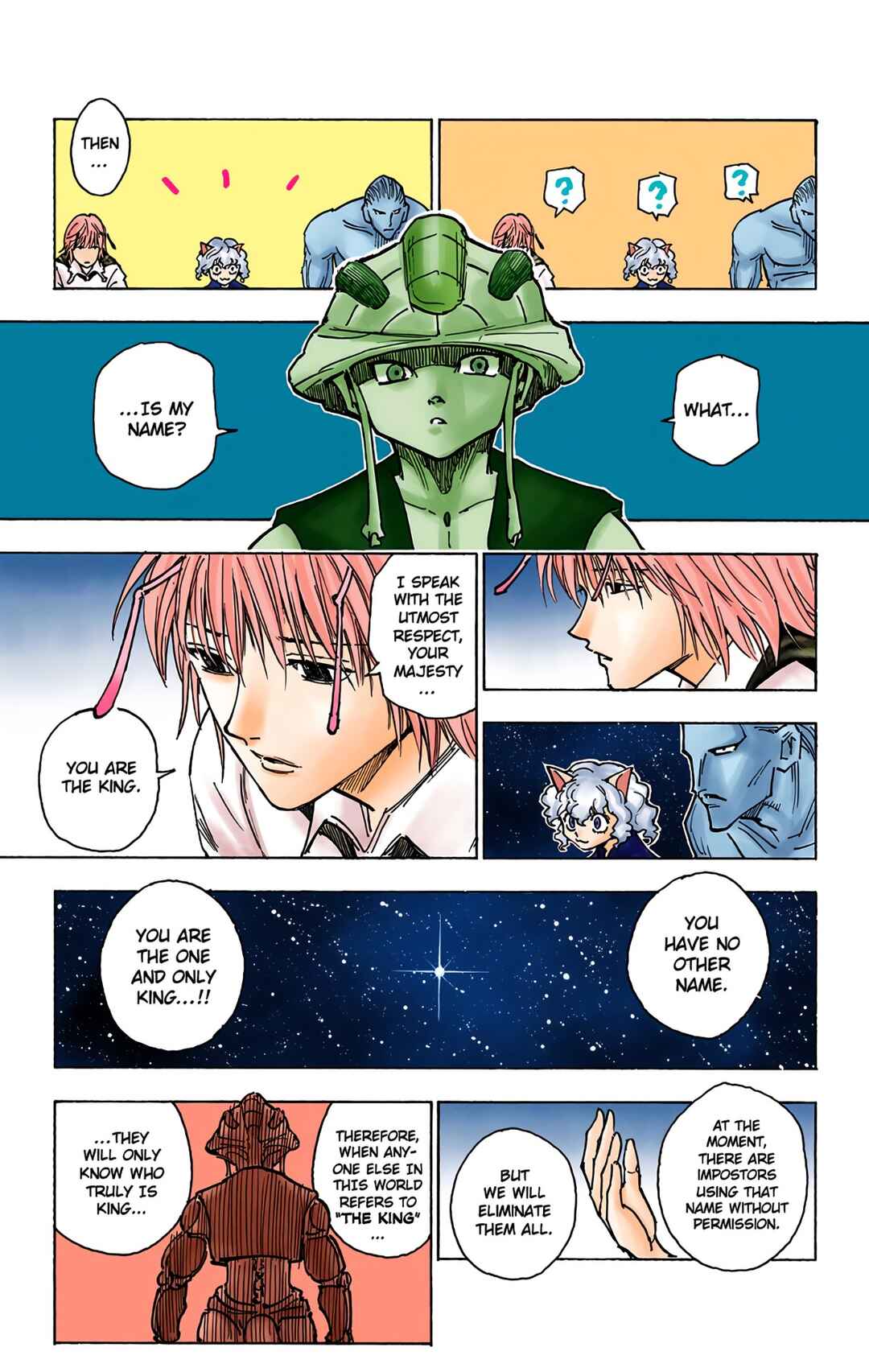 Page 9 Chapter 257 HUNTER x HUNTER (Official Colored)