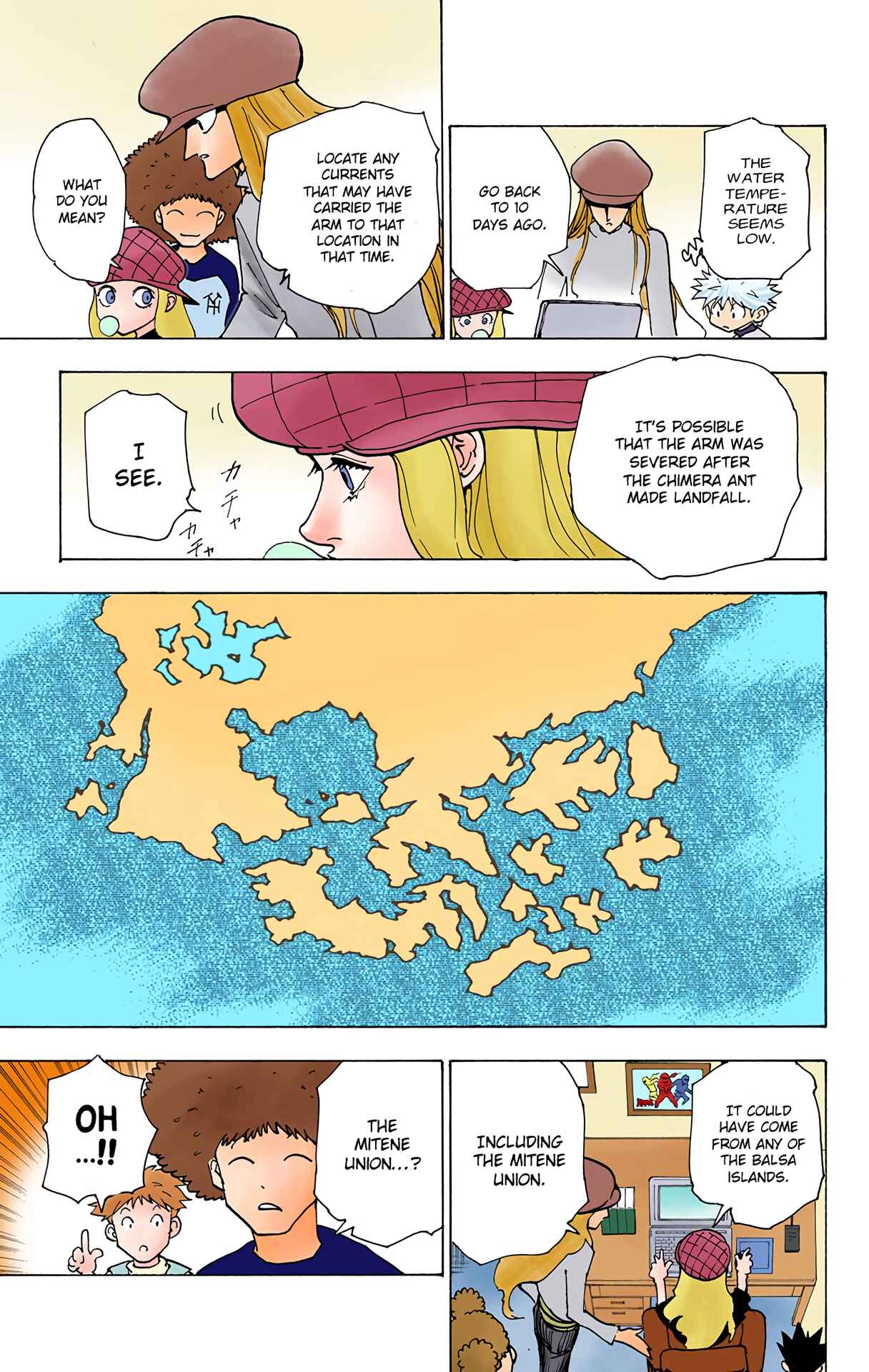 Page 8 Chapter 188 HUNTER x HUNTER (Official Colored)