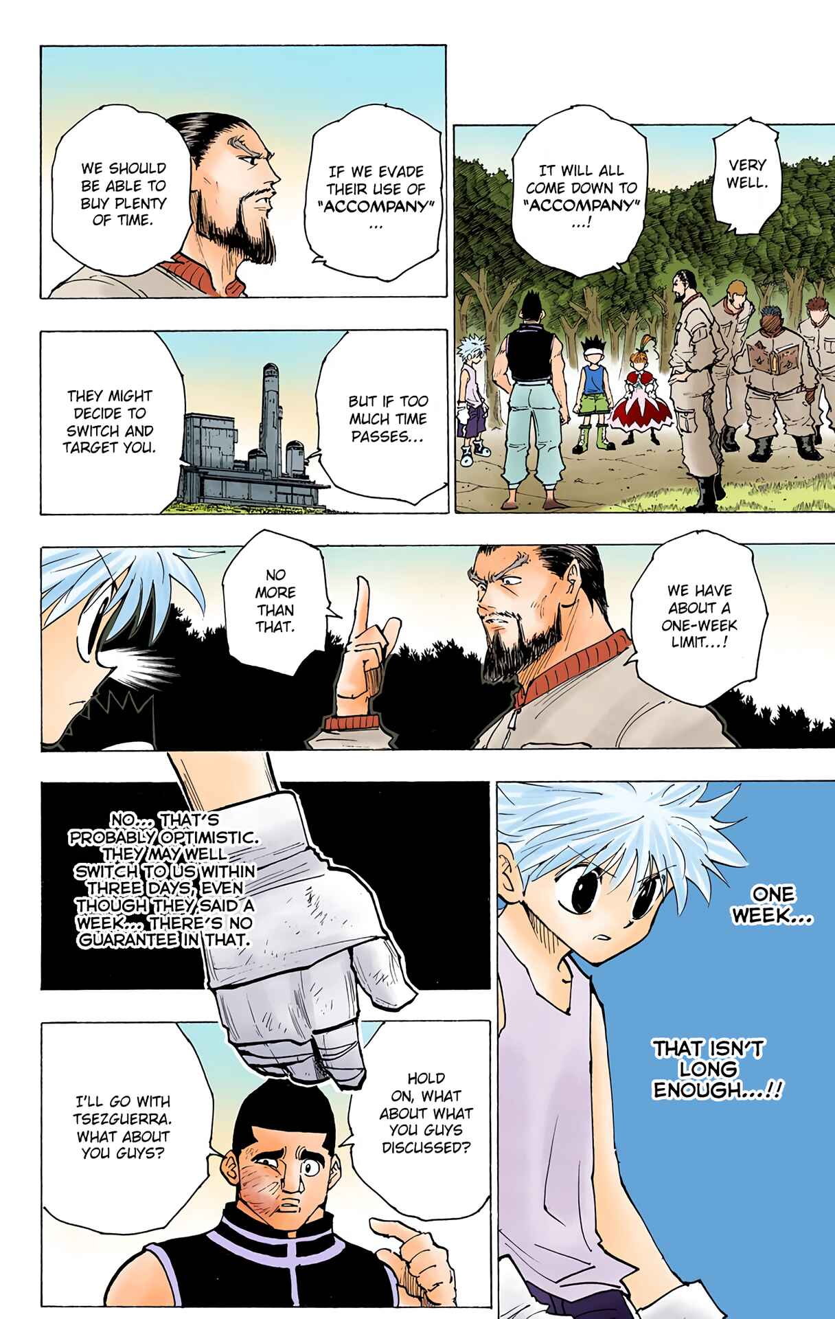 Page 4 Chapter 170 HUNTER x HUNTER (Official Colored)