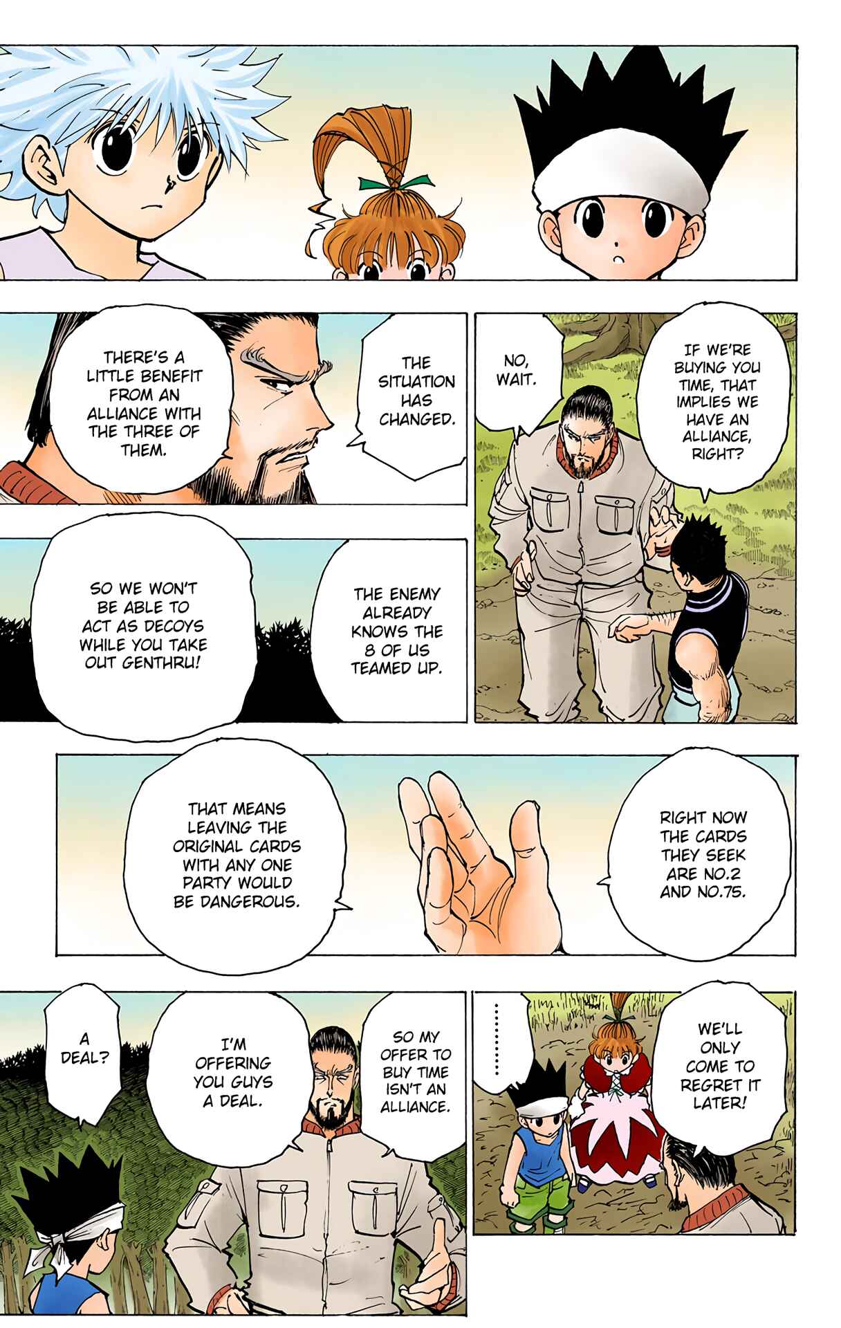 Page 5 Chapter 170 HUNTER x HUNTER (Official Colored)