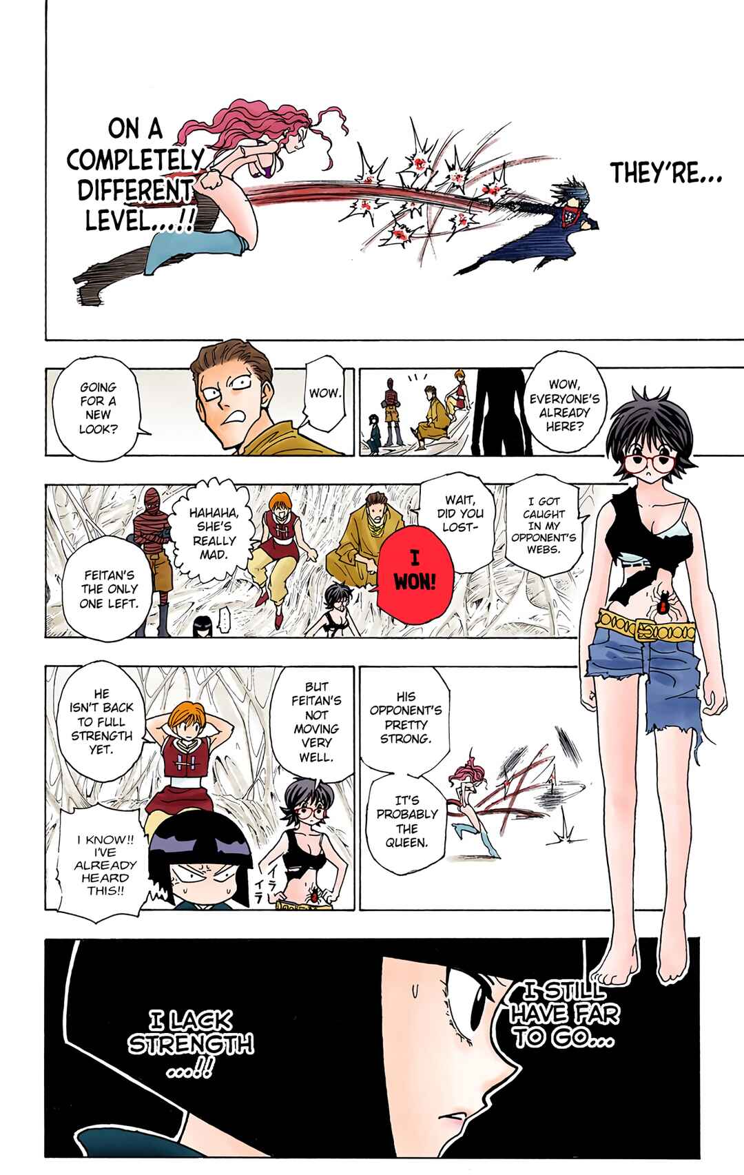 Page 8 Chapter 228 HUNTER x HUNTER (Official Colored)